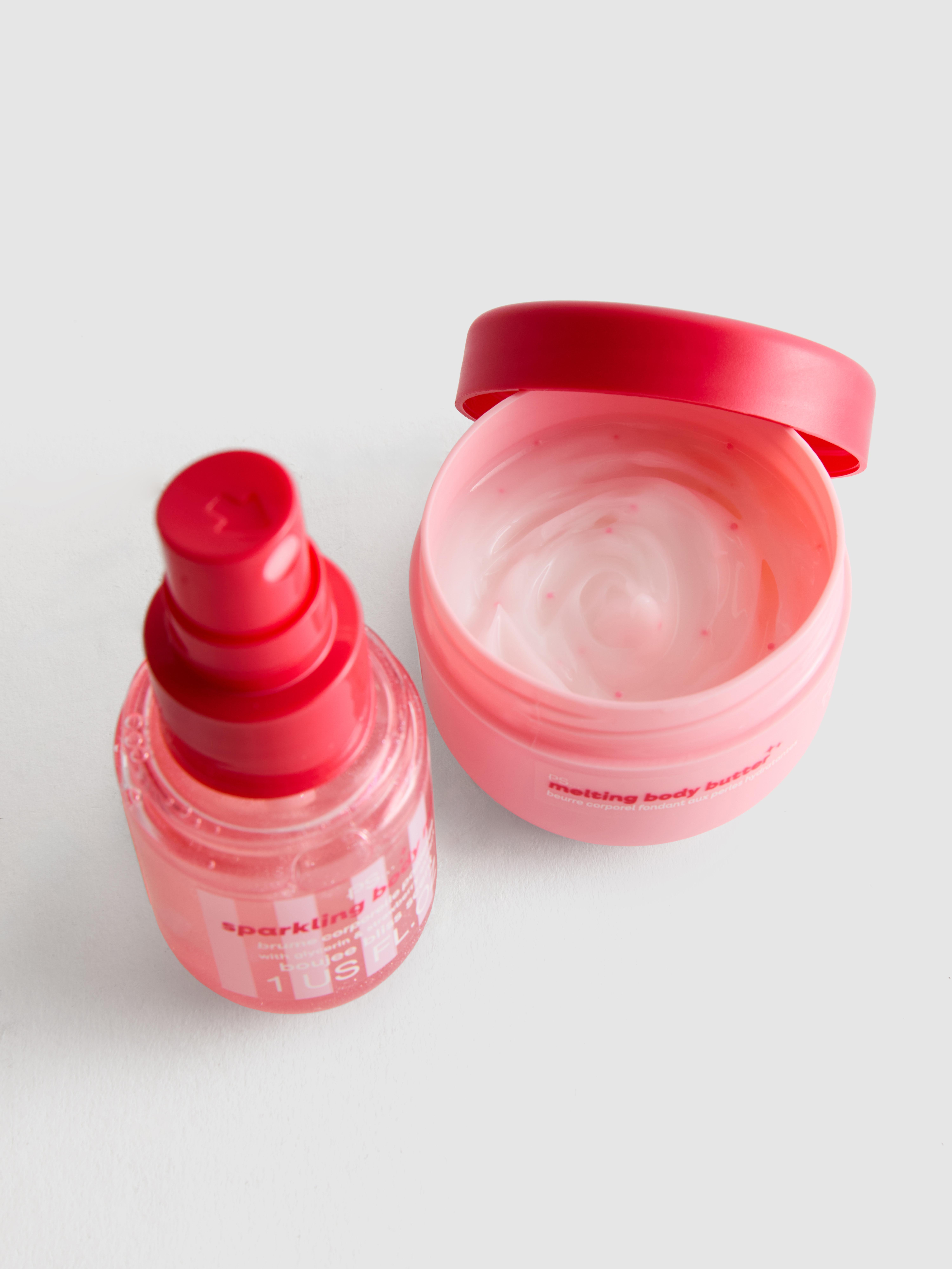 Coffret cadeau brume et beurre corporels Saint-Valentin PS...