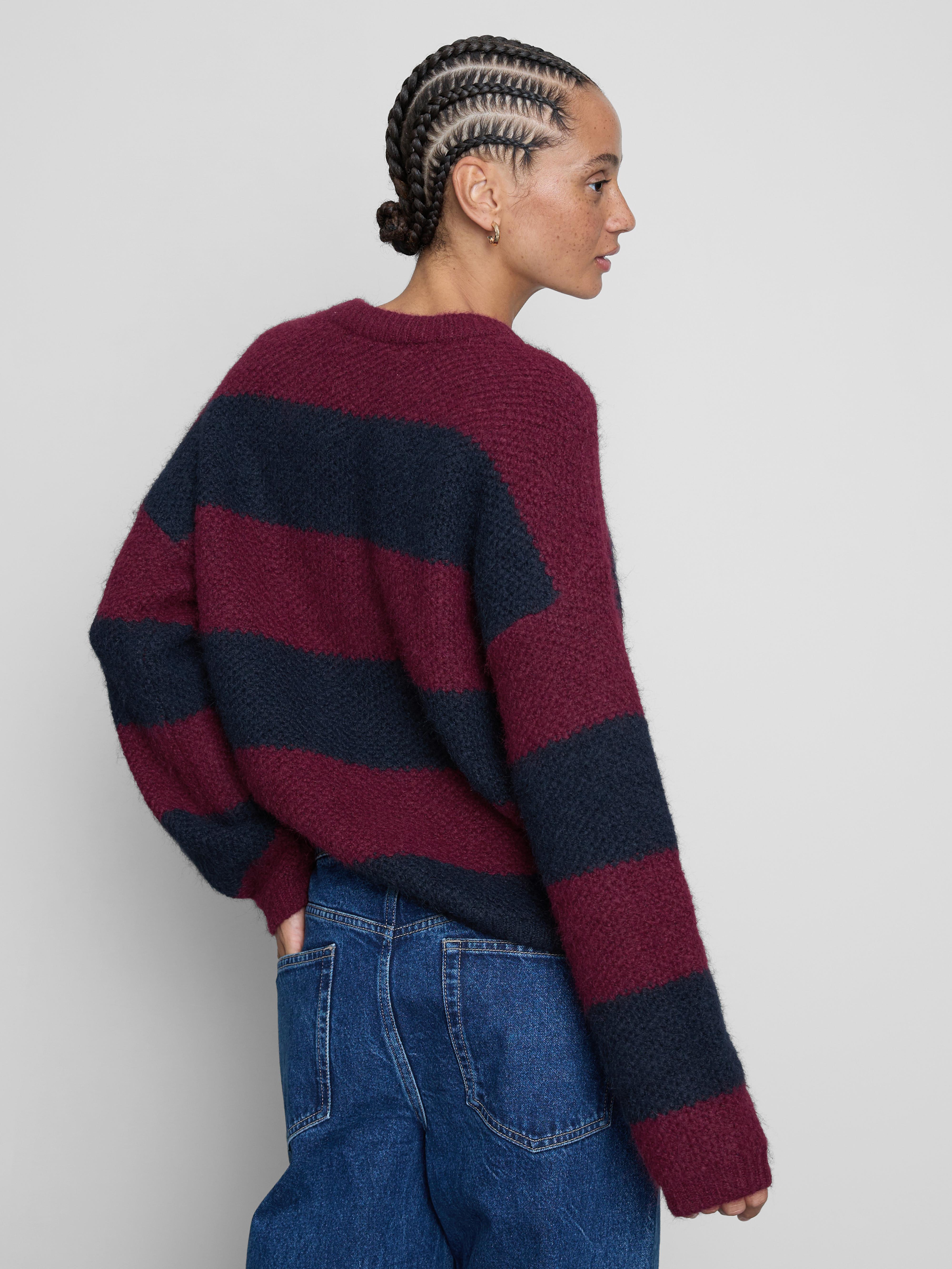 Striped Crew Neck Jumper