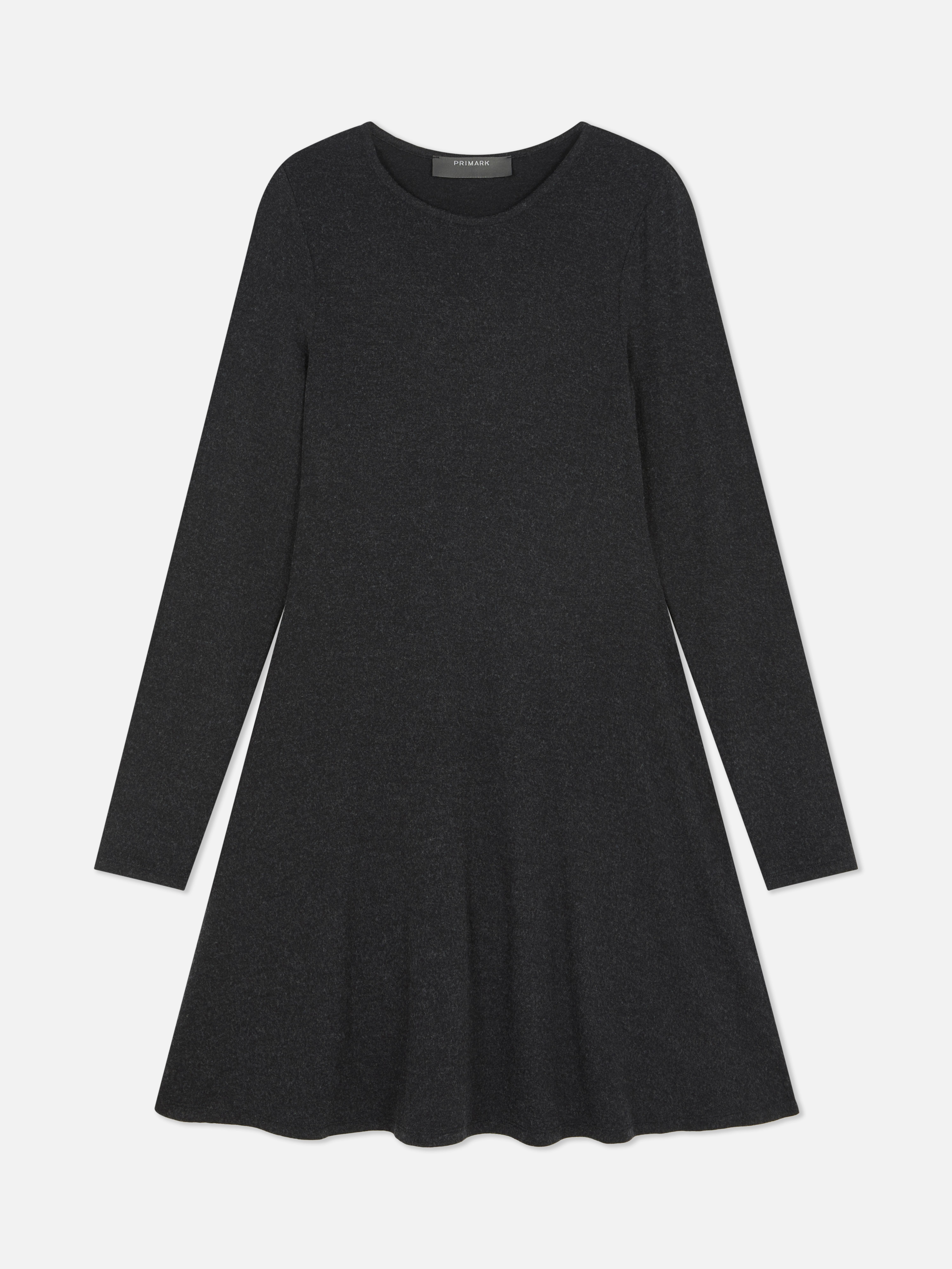Vestido corto evasé suave