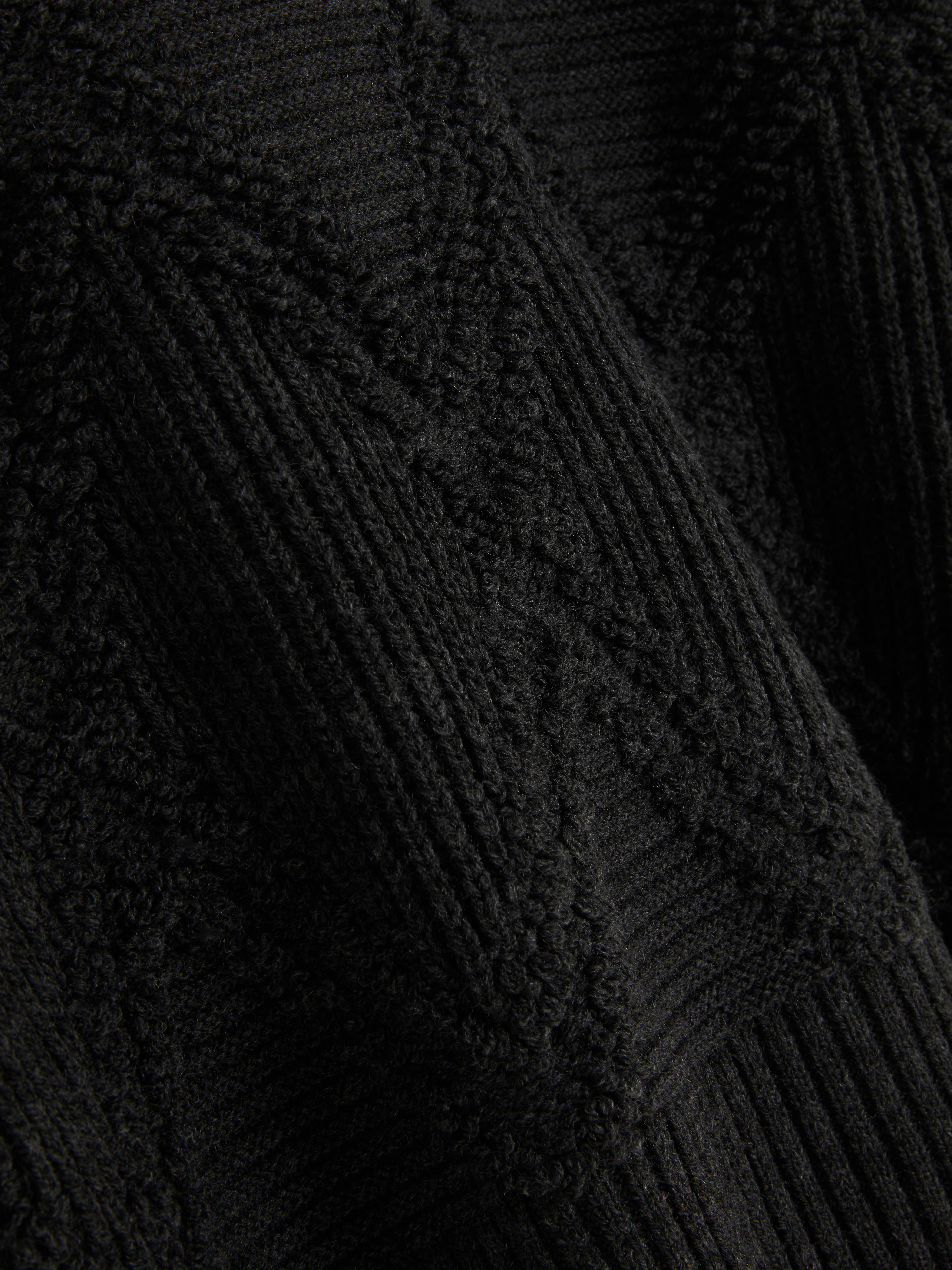 Textured Diamond Sweater