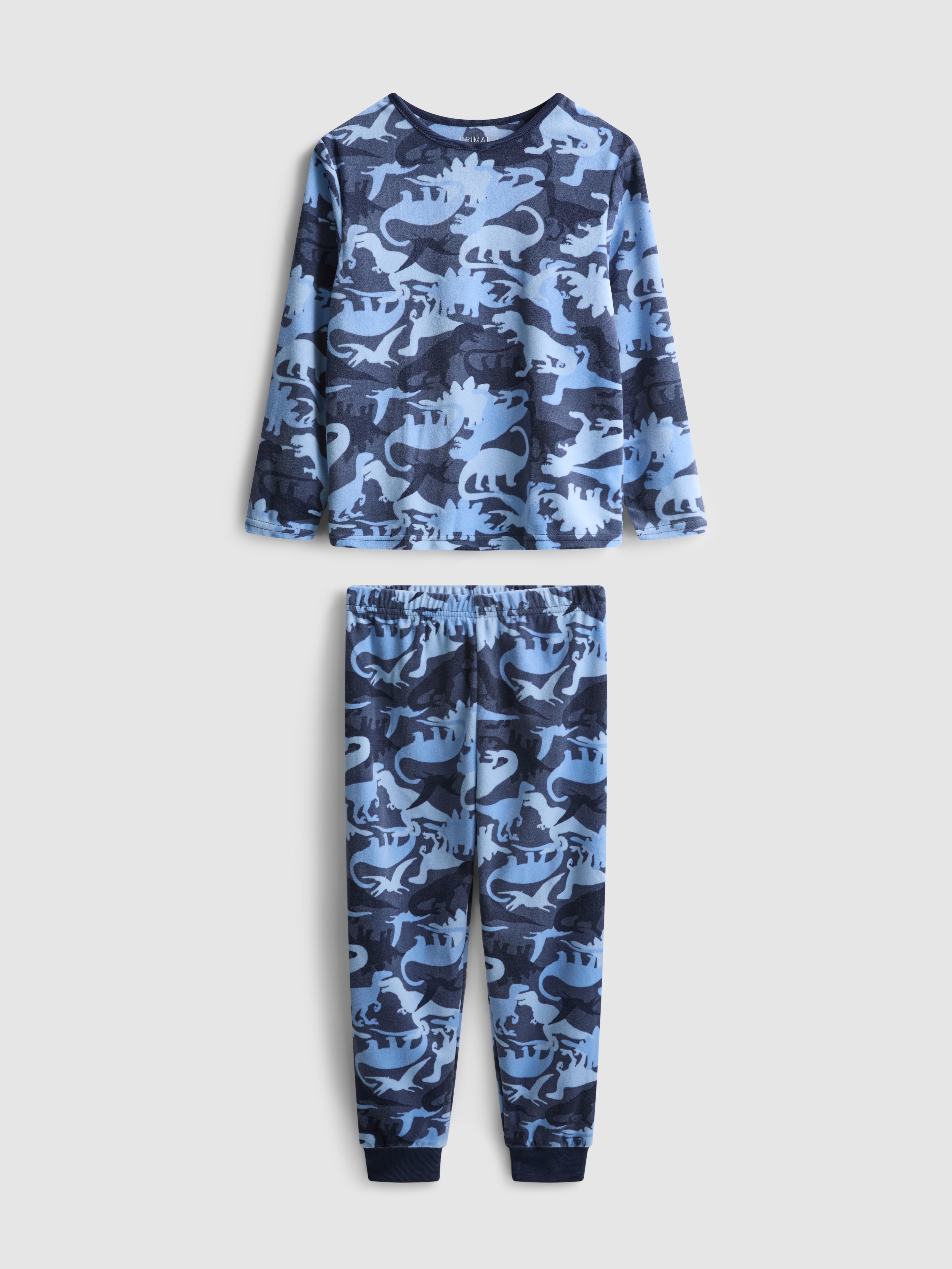 1.5-8yrs | Dinosaur Graphic Cosy Pyjamas