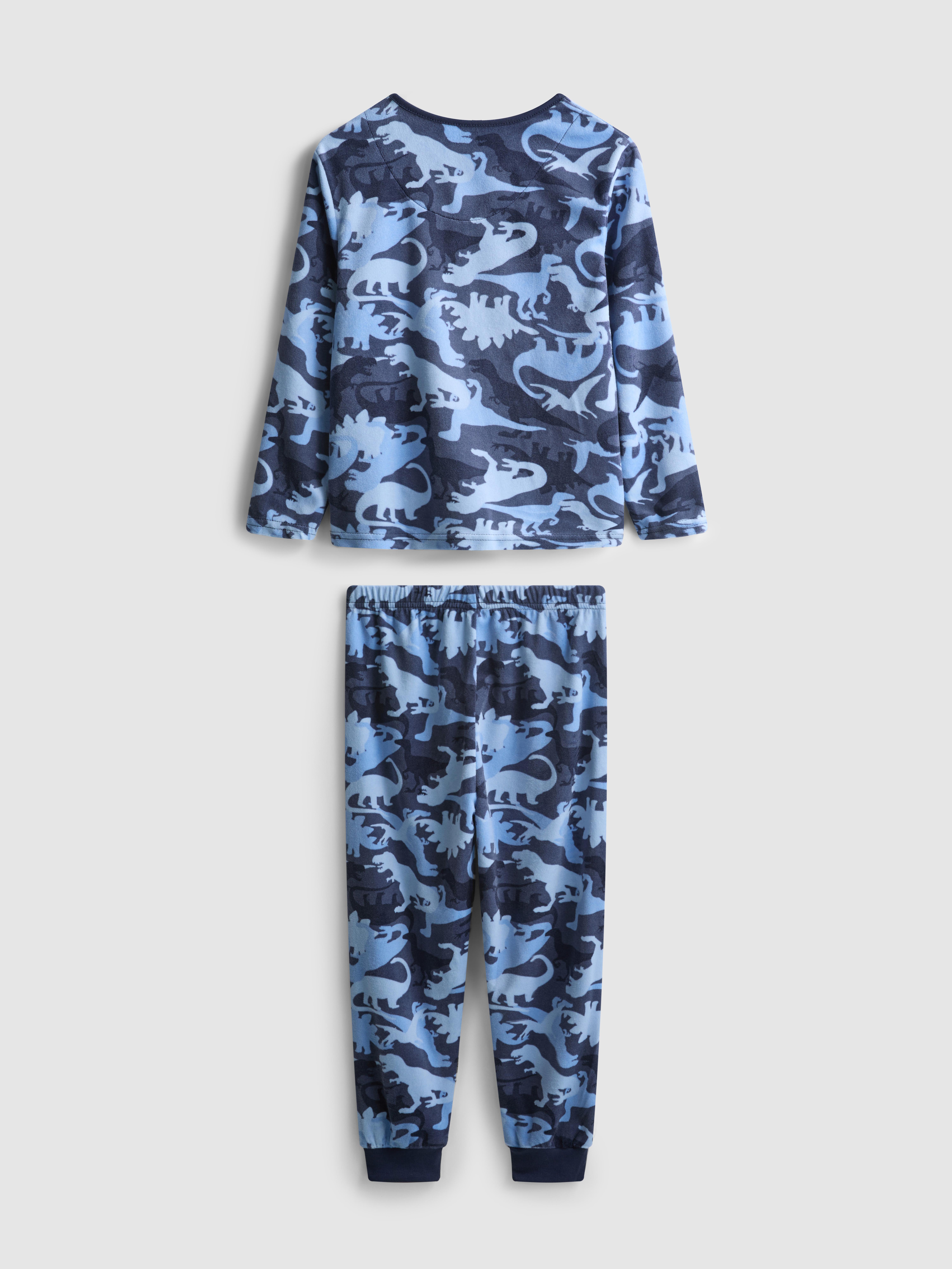 1.5-8yrs | Dinosaur Graphic Cosy Pyjamas