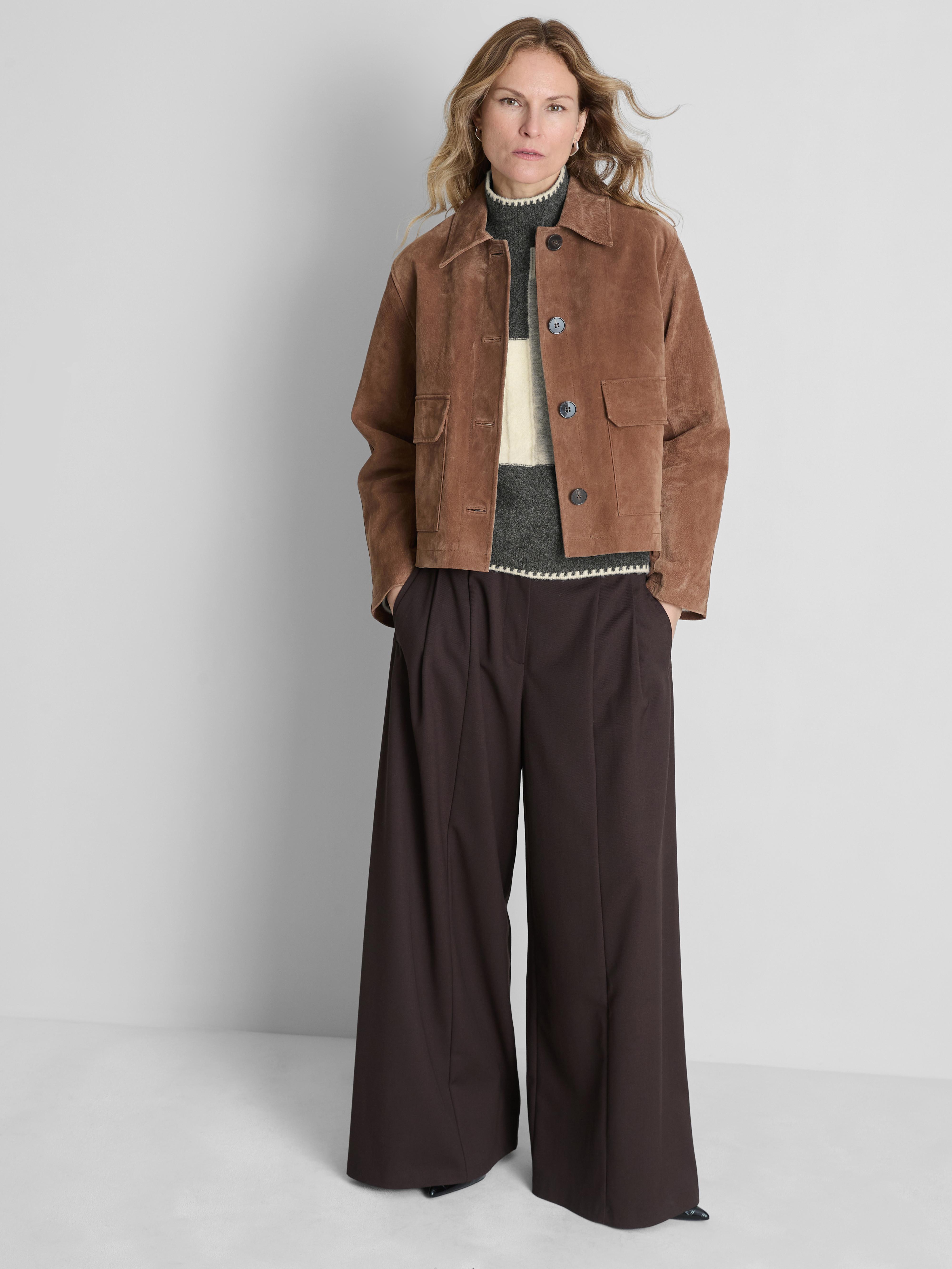 Patchwork Cable Knit Jumper