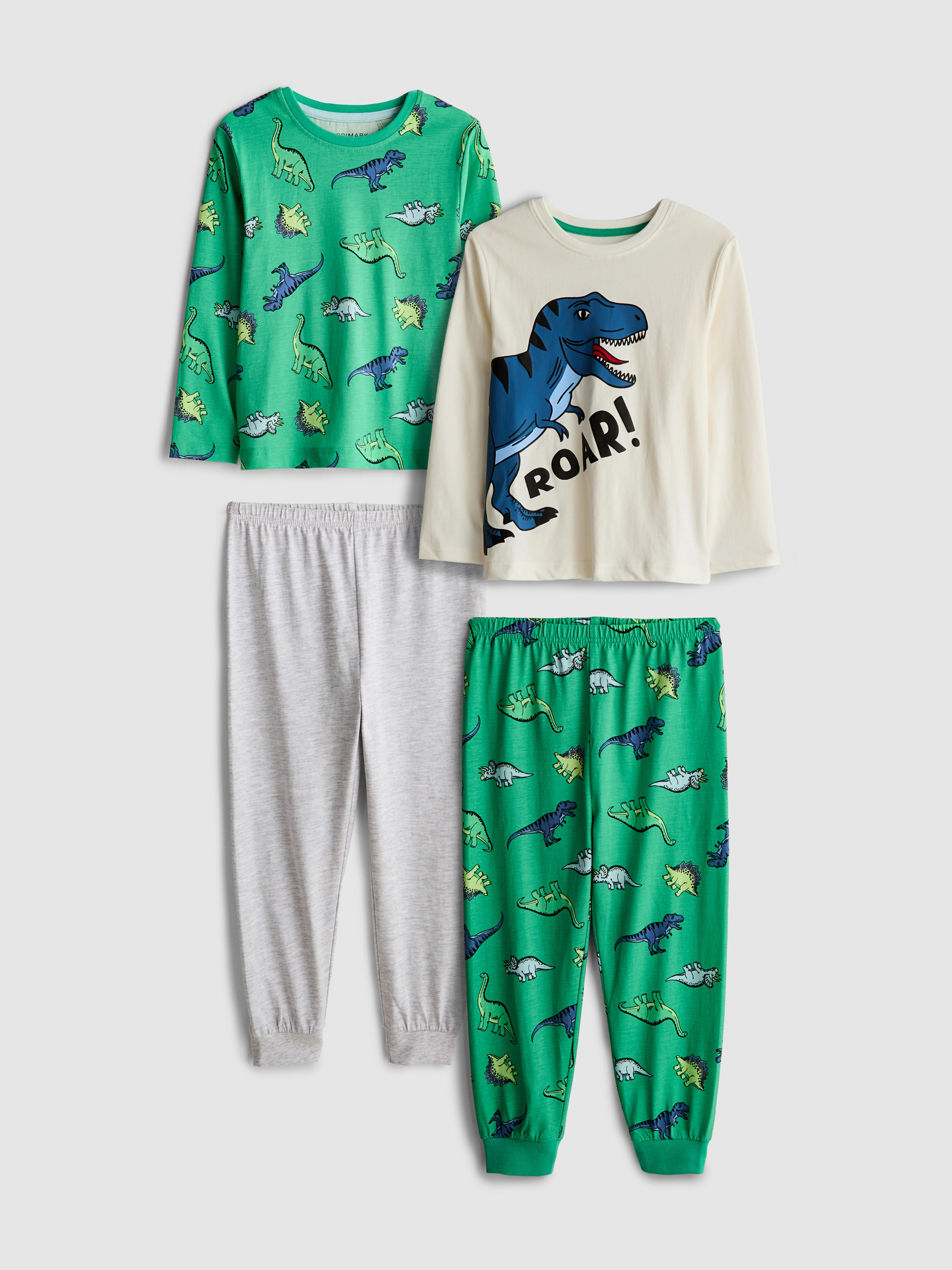 1.5-8yrs | 2pk Dinosaur Graphic Pyjamas