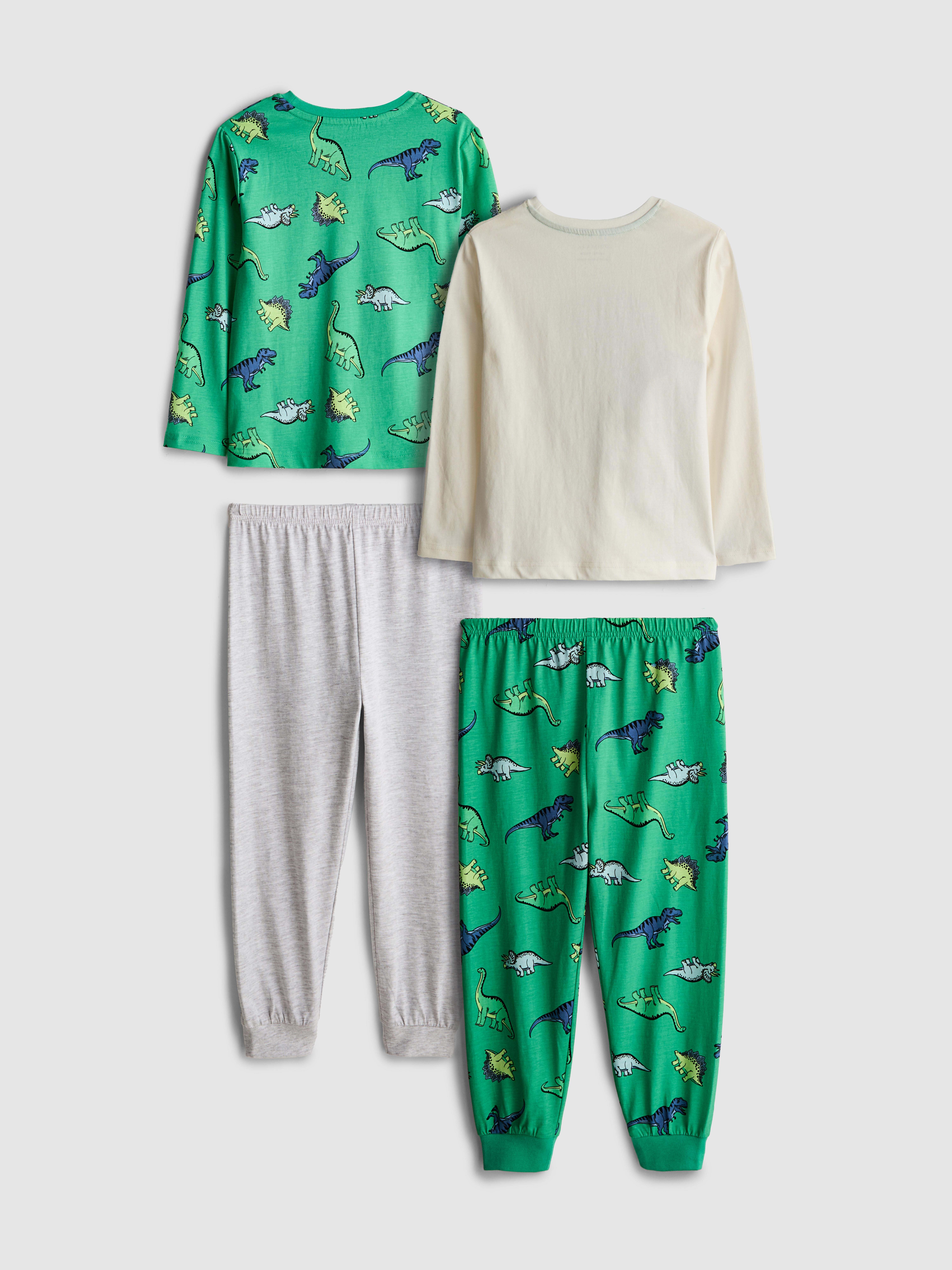 1.5-8yrs | 2pk Dinosaur Graphic Pyjamas