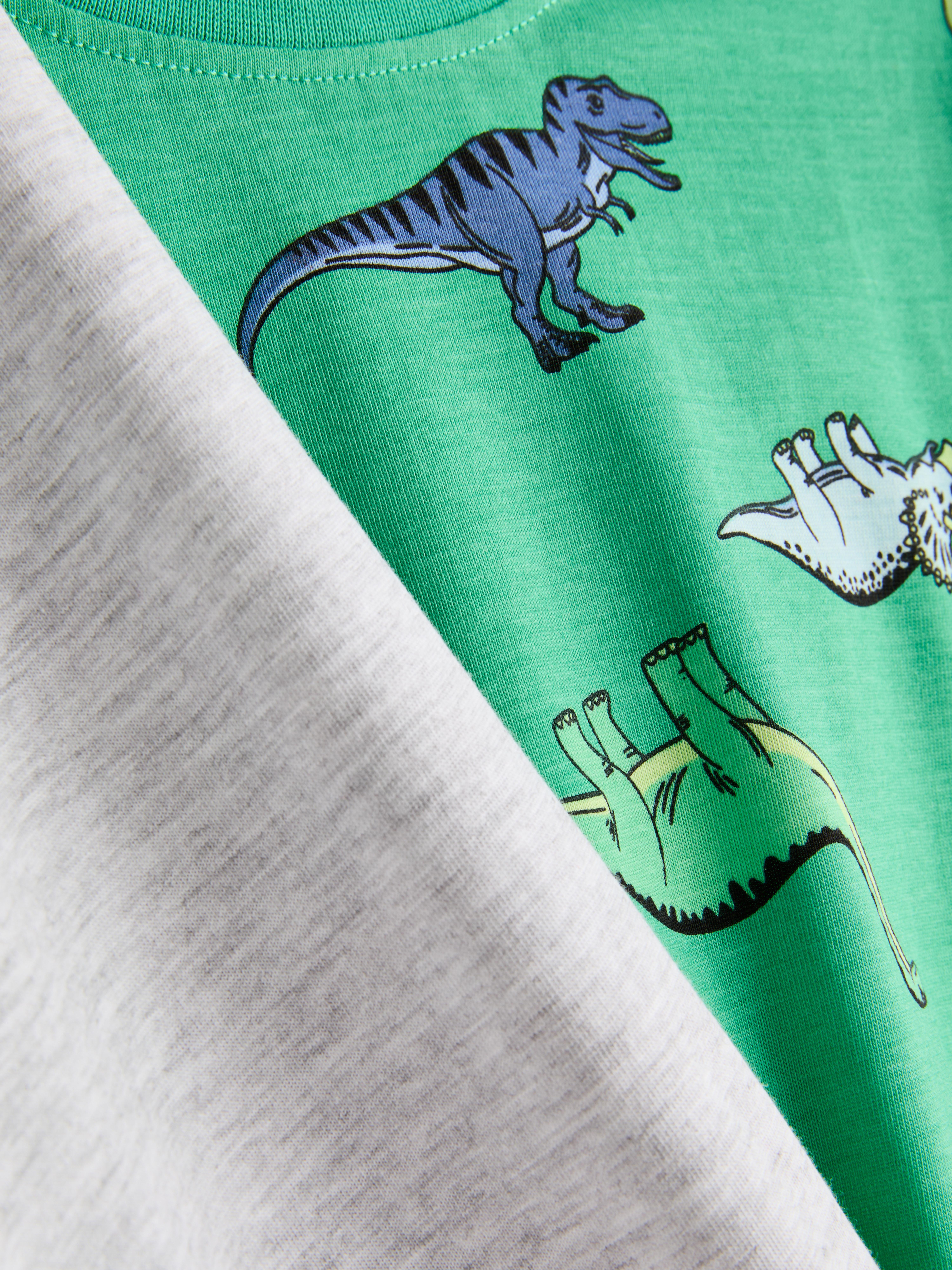 1.5-8yrs | 2pk Dinosaur Graphic Pyjamas
