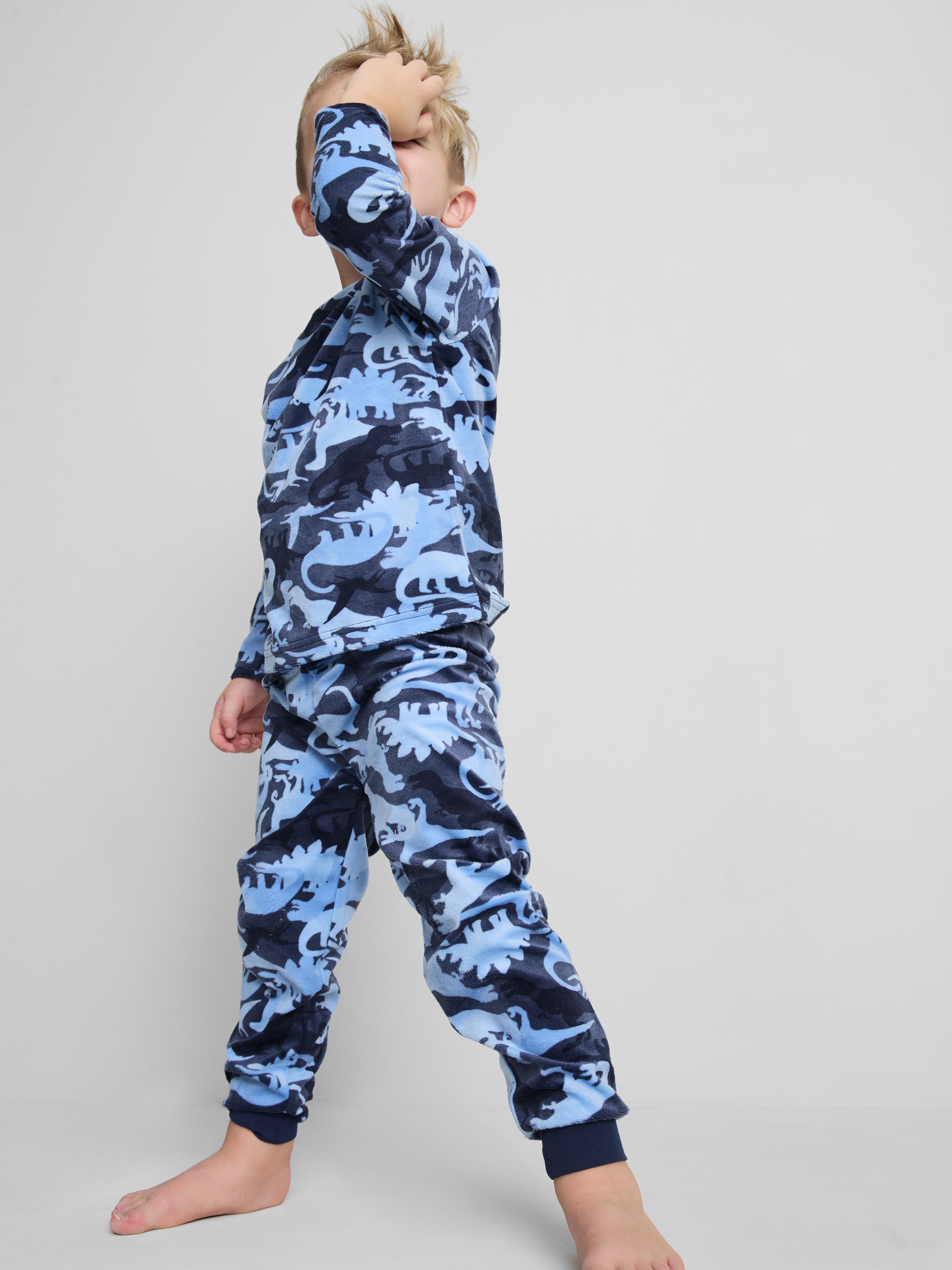 1.5-8yrs | Dinosaur Graphic Cozy Pajamas