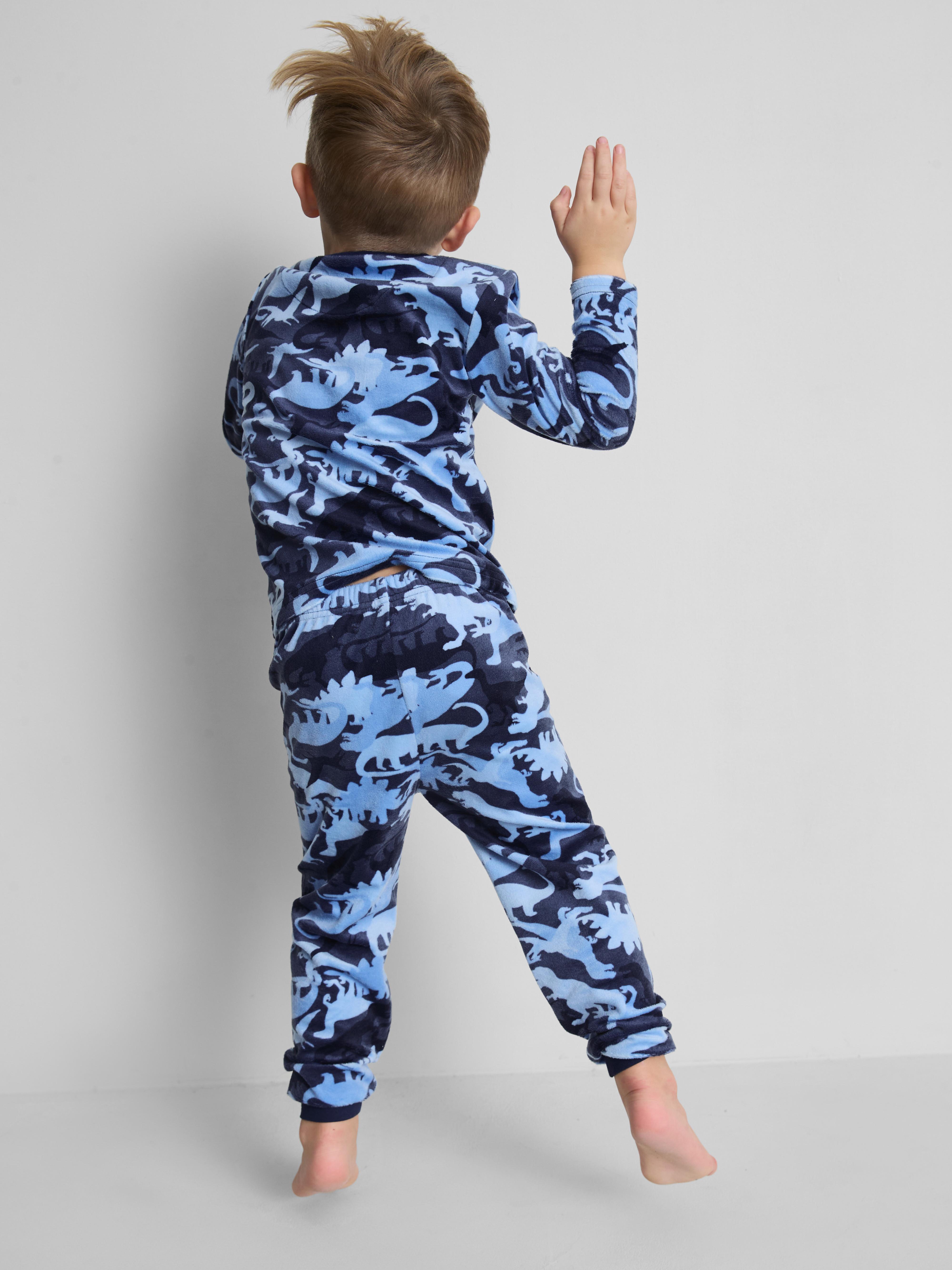 1.5-8yrs | Dinosaur Graphic Cozy Pajamas