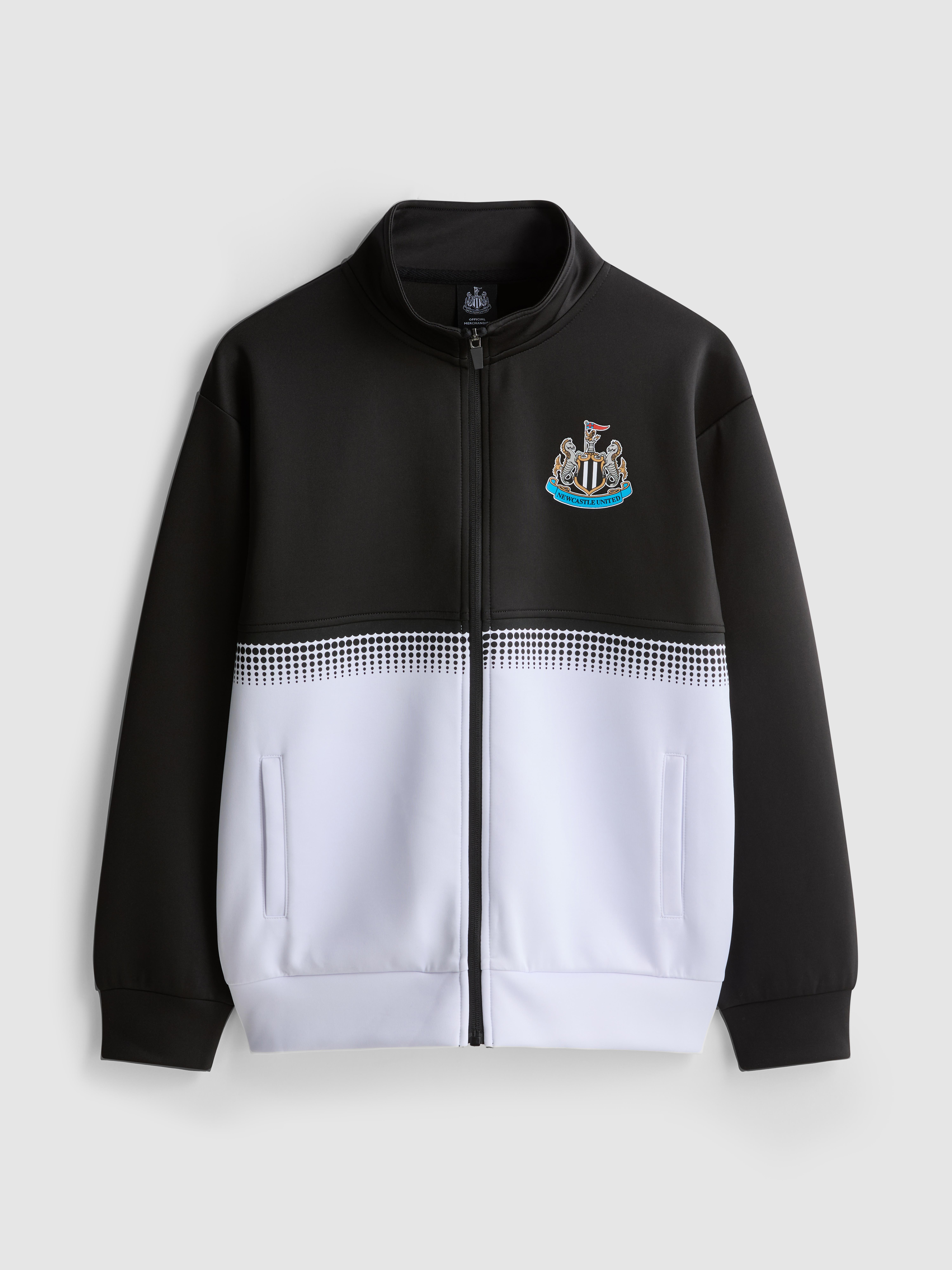 7-15yrs | Newcastle United F.C. Zip-Up Sweatshirt