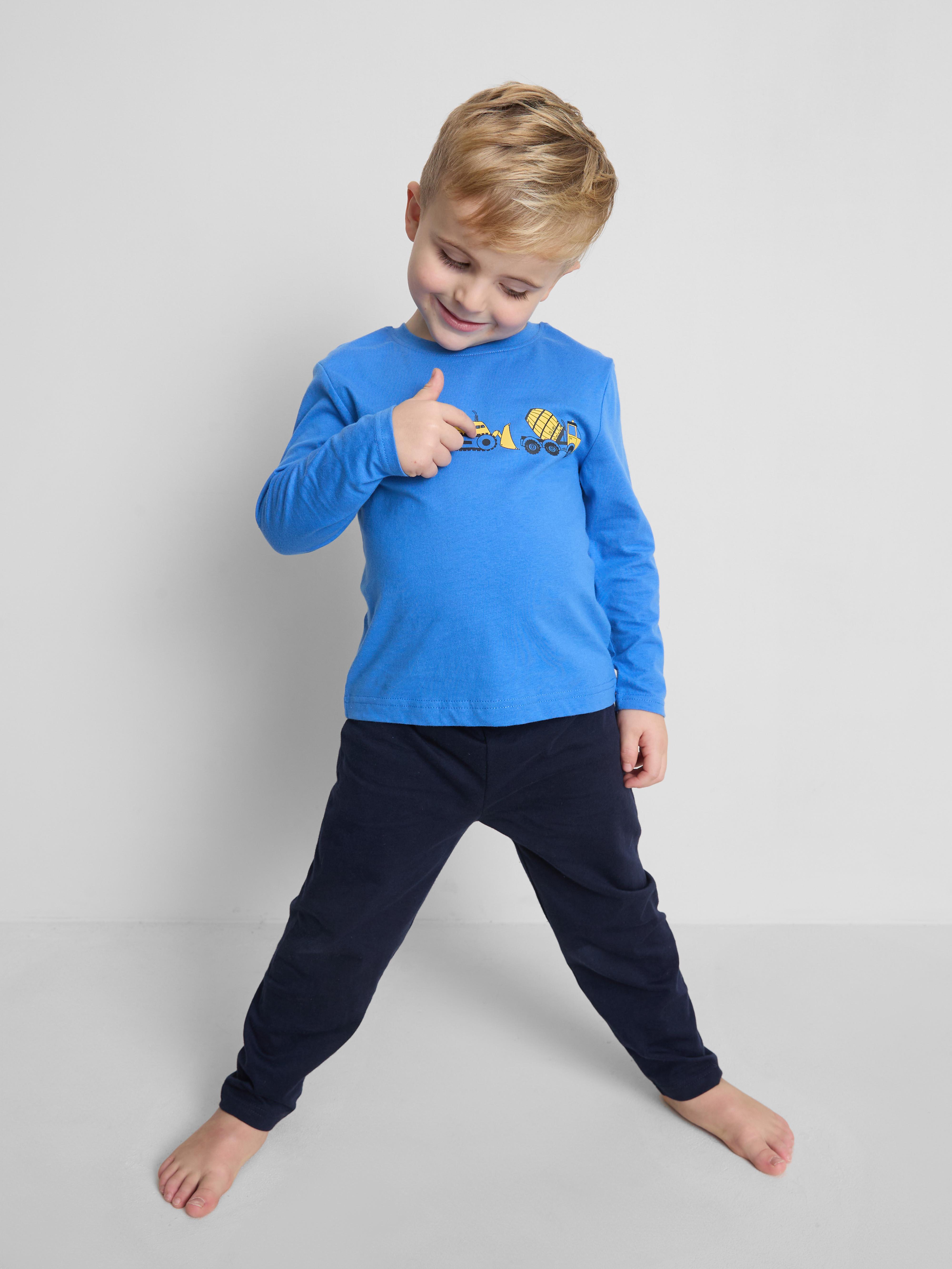 18 mois–8 ans | Pyjama à motif pelleteuse