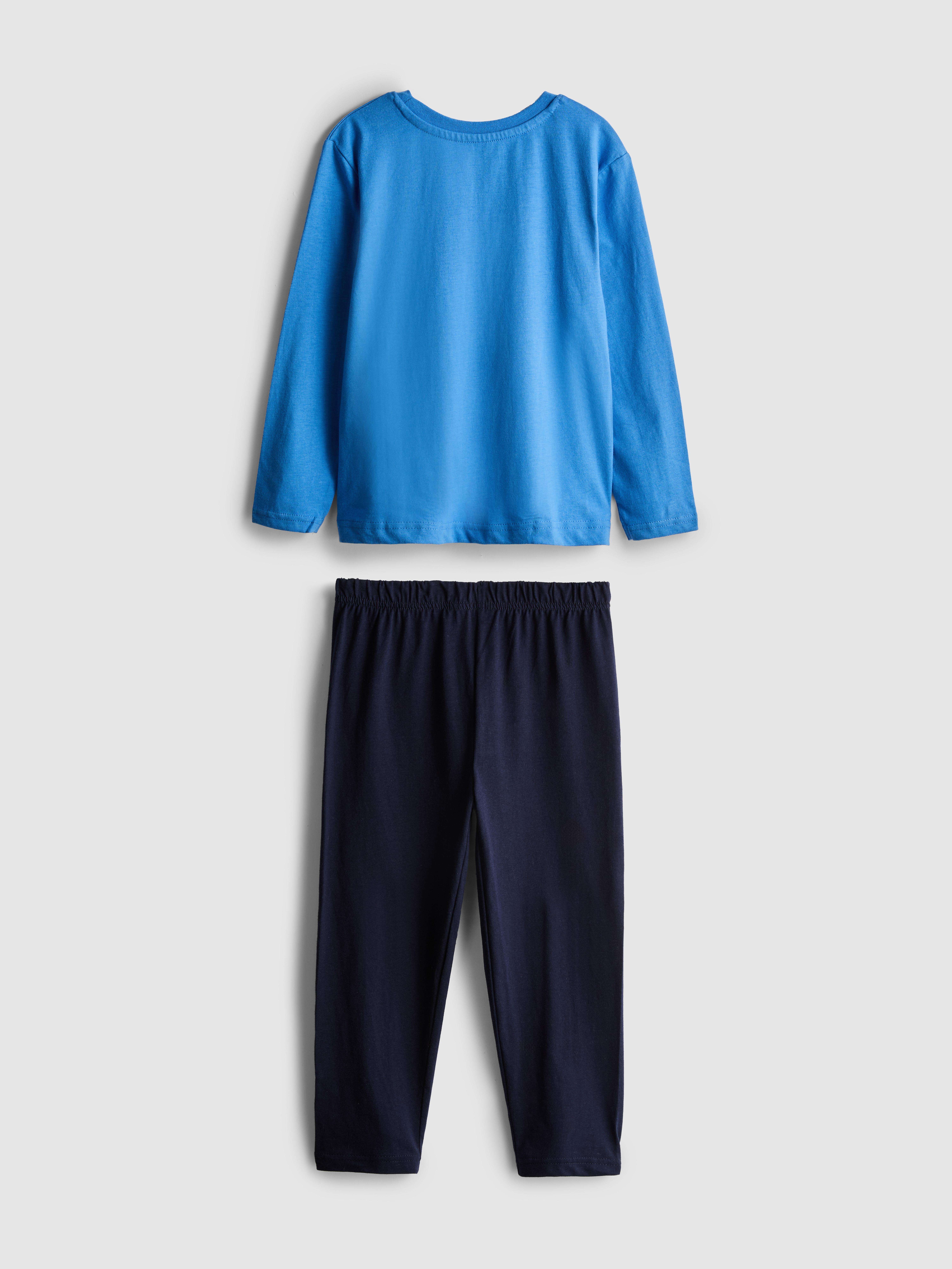 1,5-8 jr | Pyjama met graafmachineprint