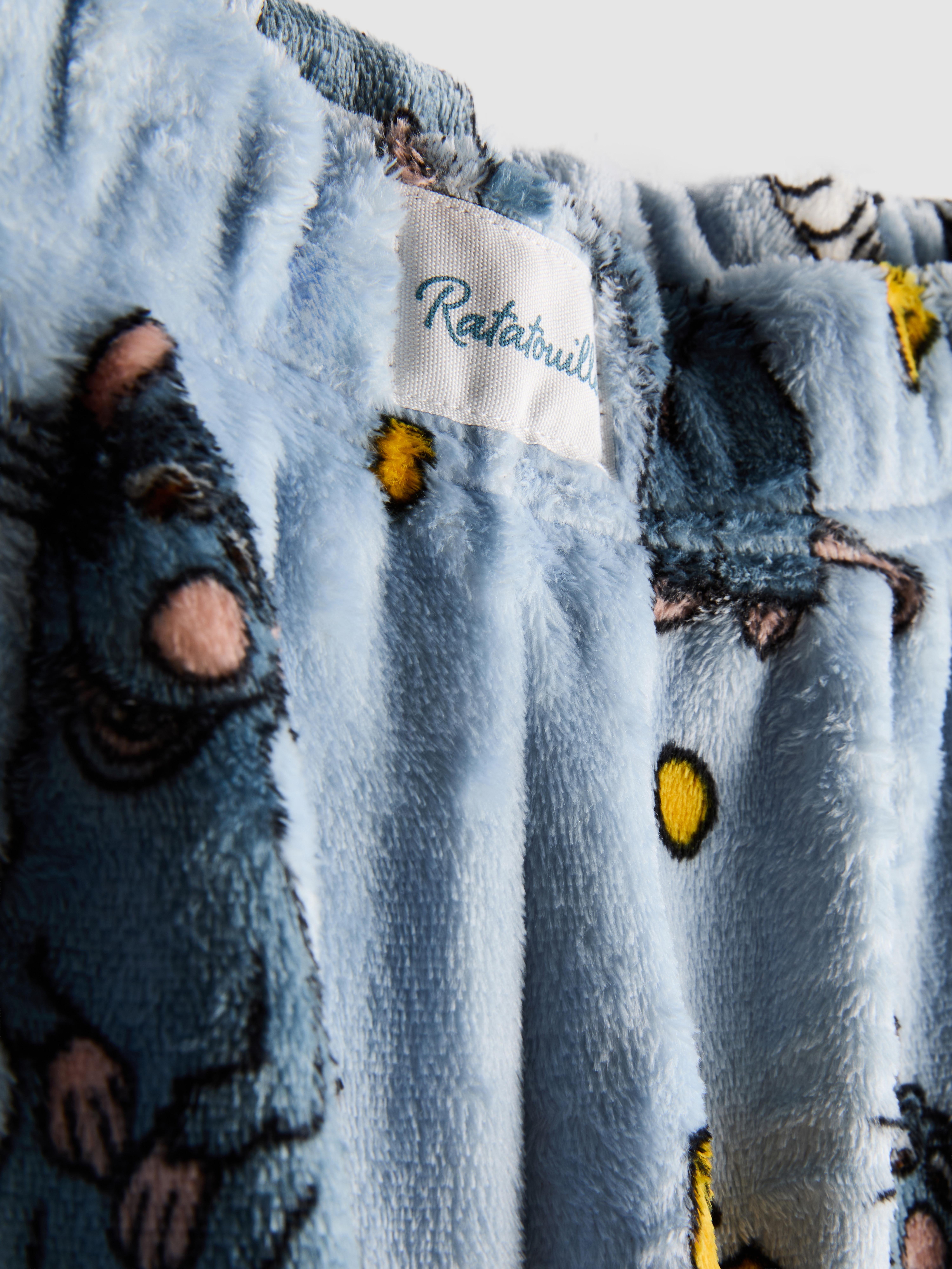 Women's Blue Disney’s Rataouille Plush Printed Pajama Pants