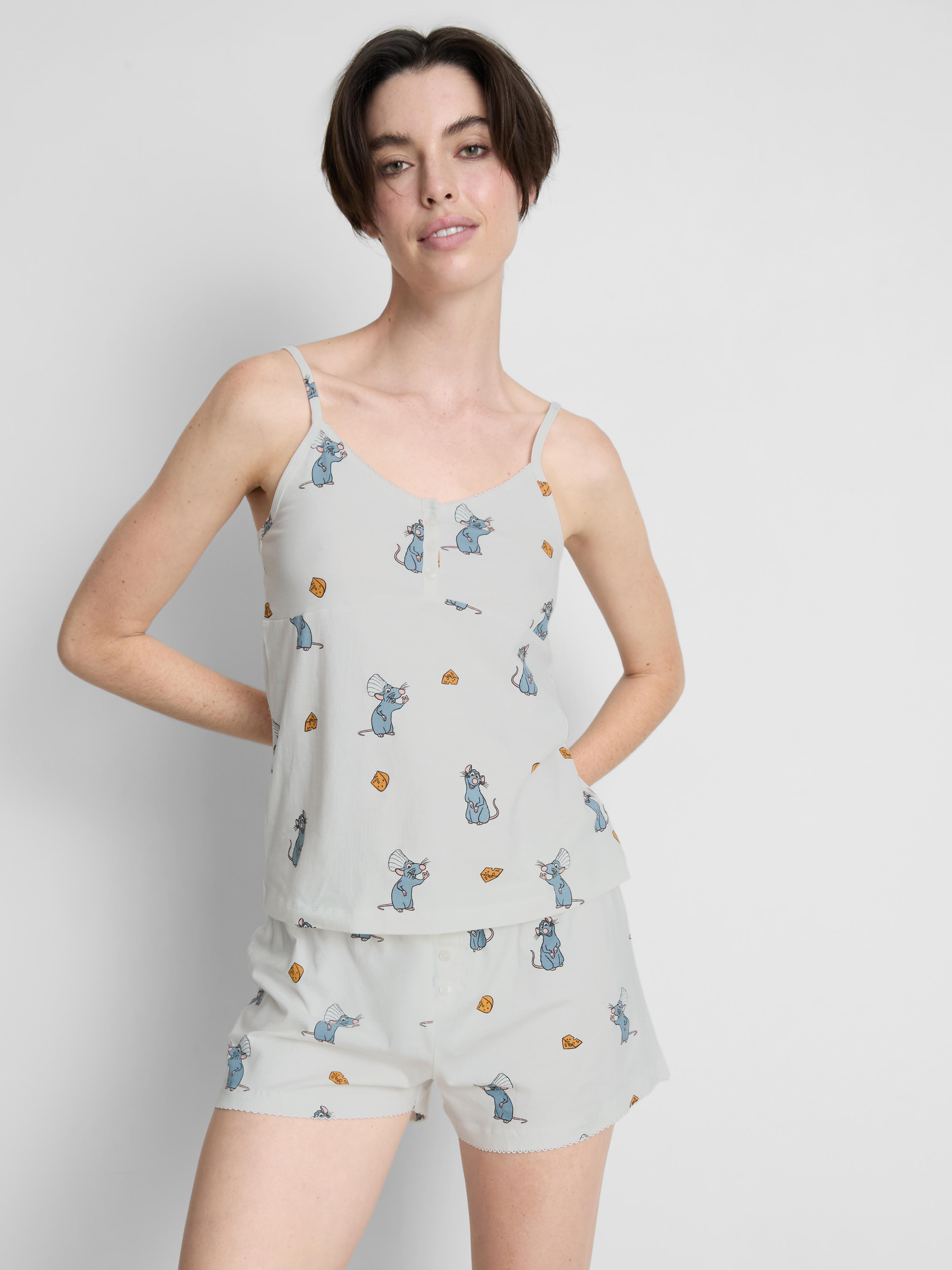 Disney’s Ratatouille Cotton Printed Shorty Pajamas