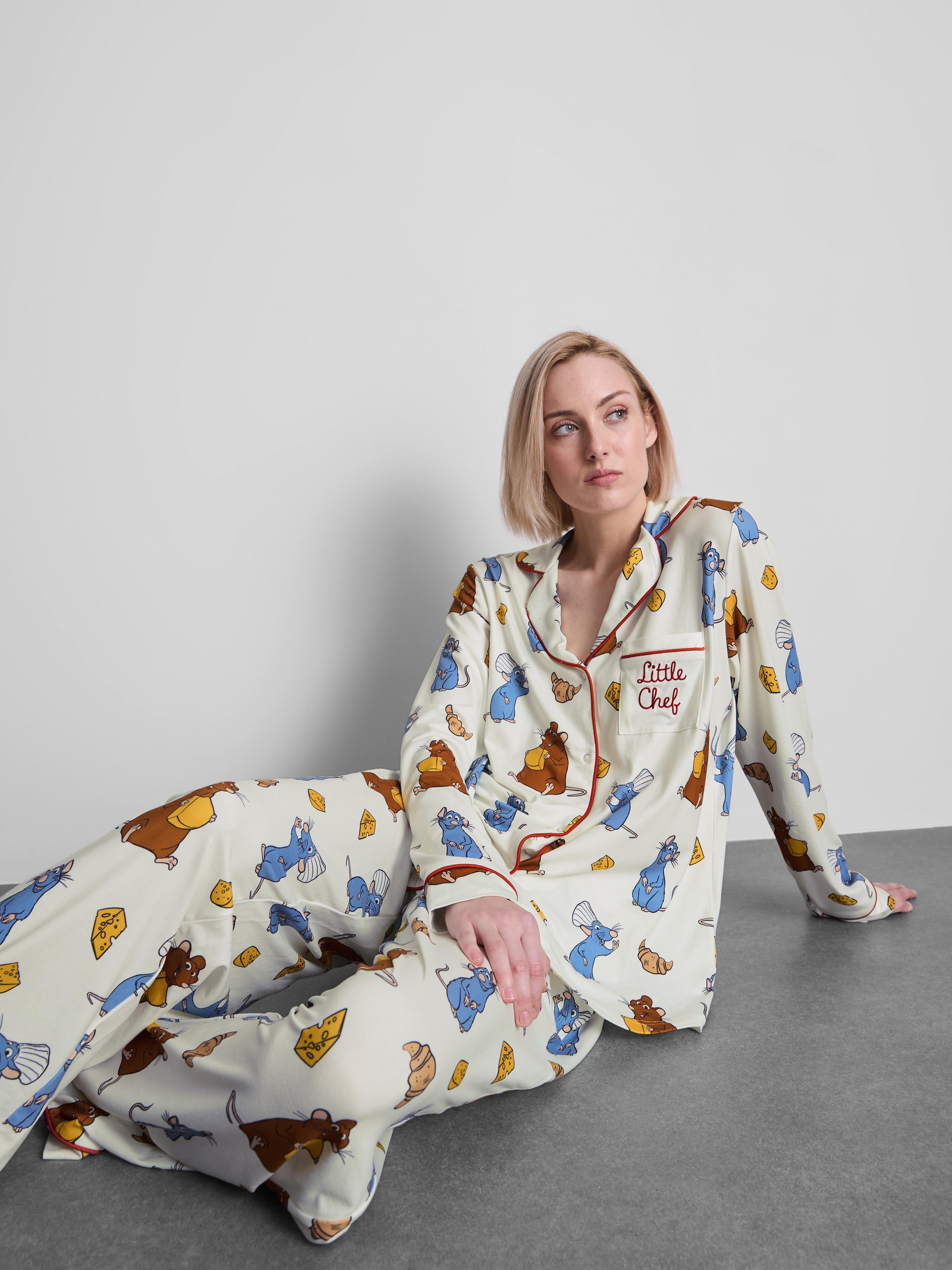 Boyfriend-pyjama met print Disney's Ratatouille