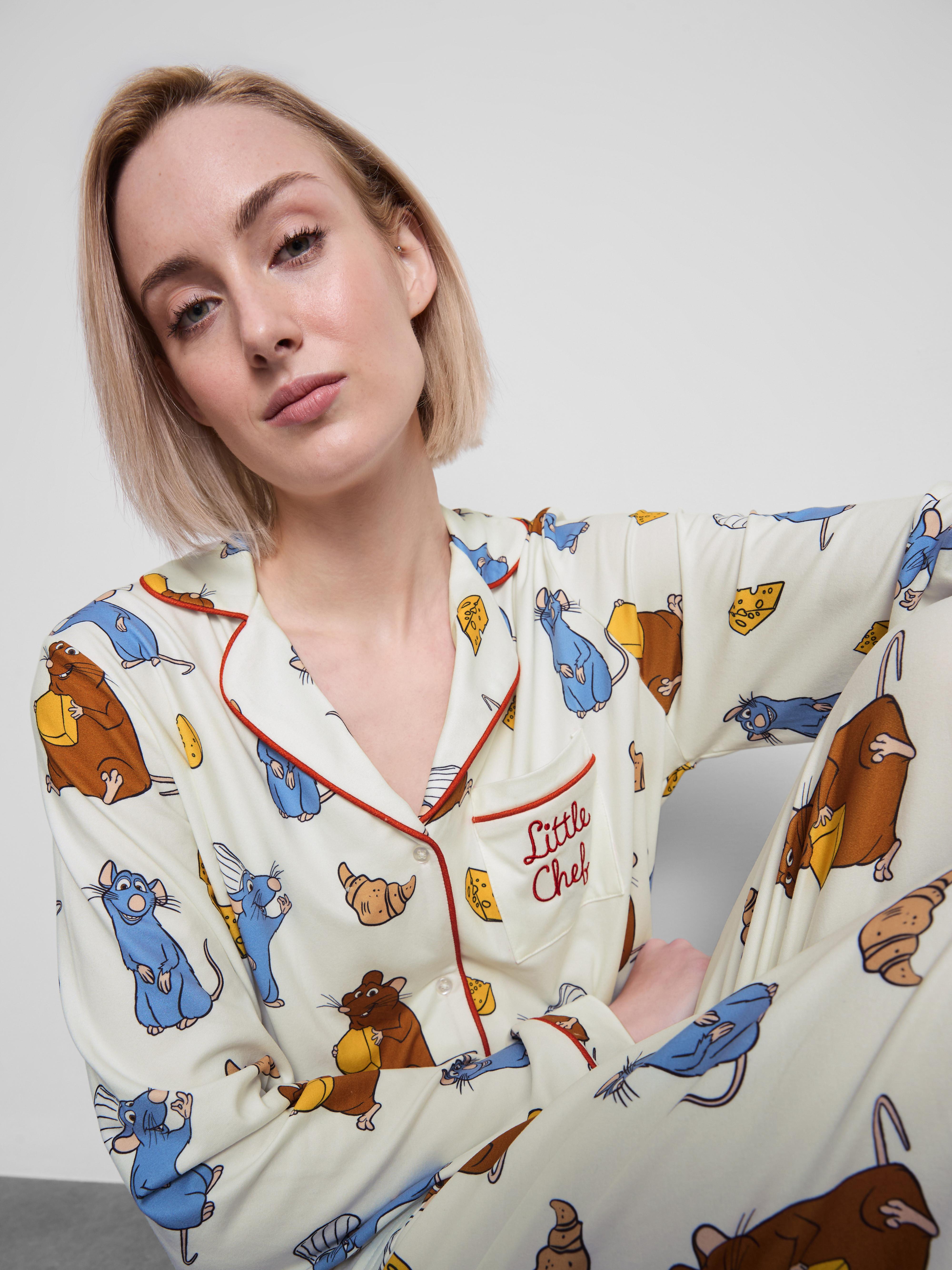 Boyfriend-pyjama met print Disney's Ratatouille