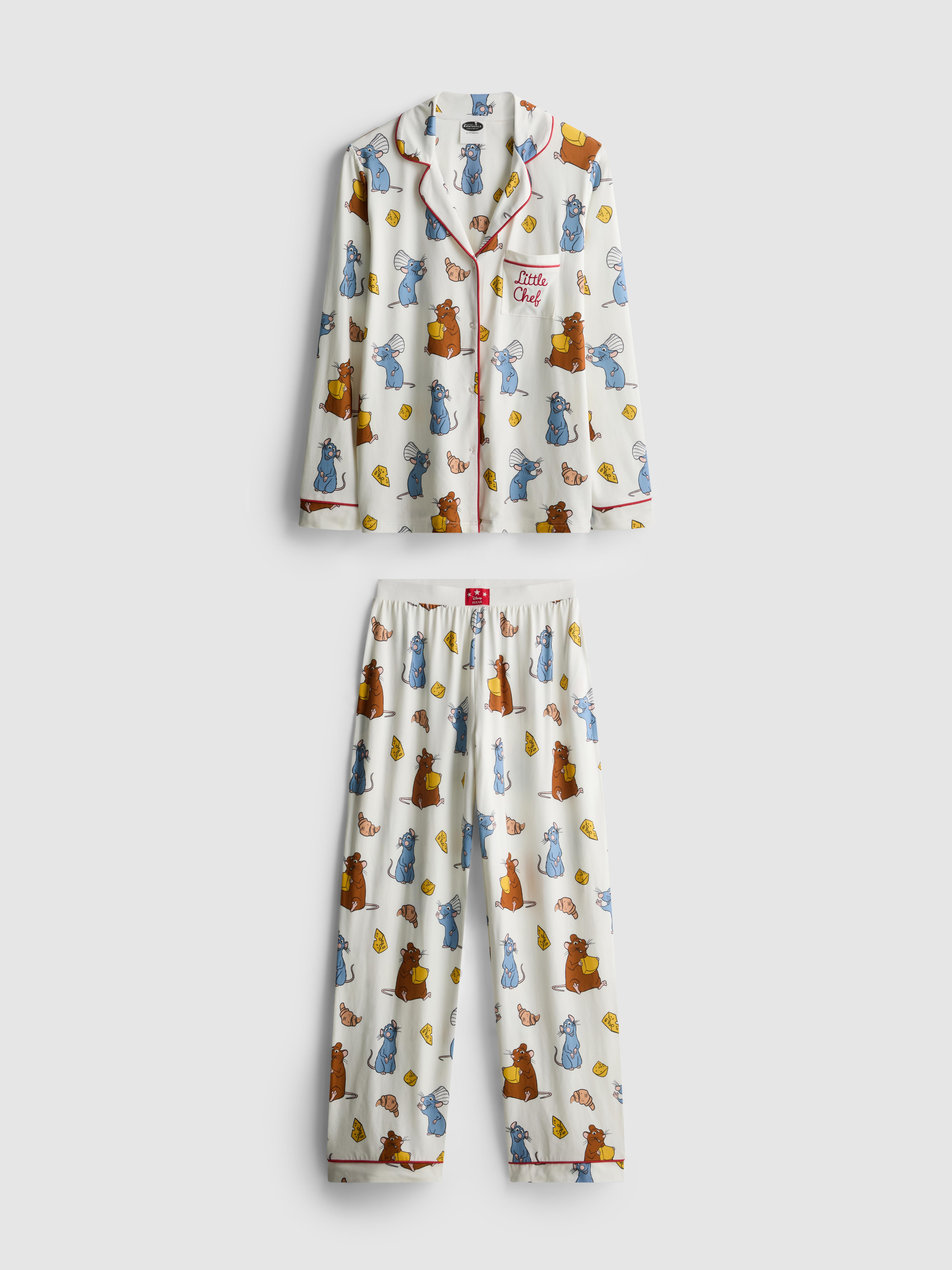 Boyfriend-pyjama met print Disney's Ratatouille