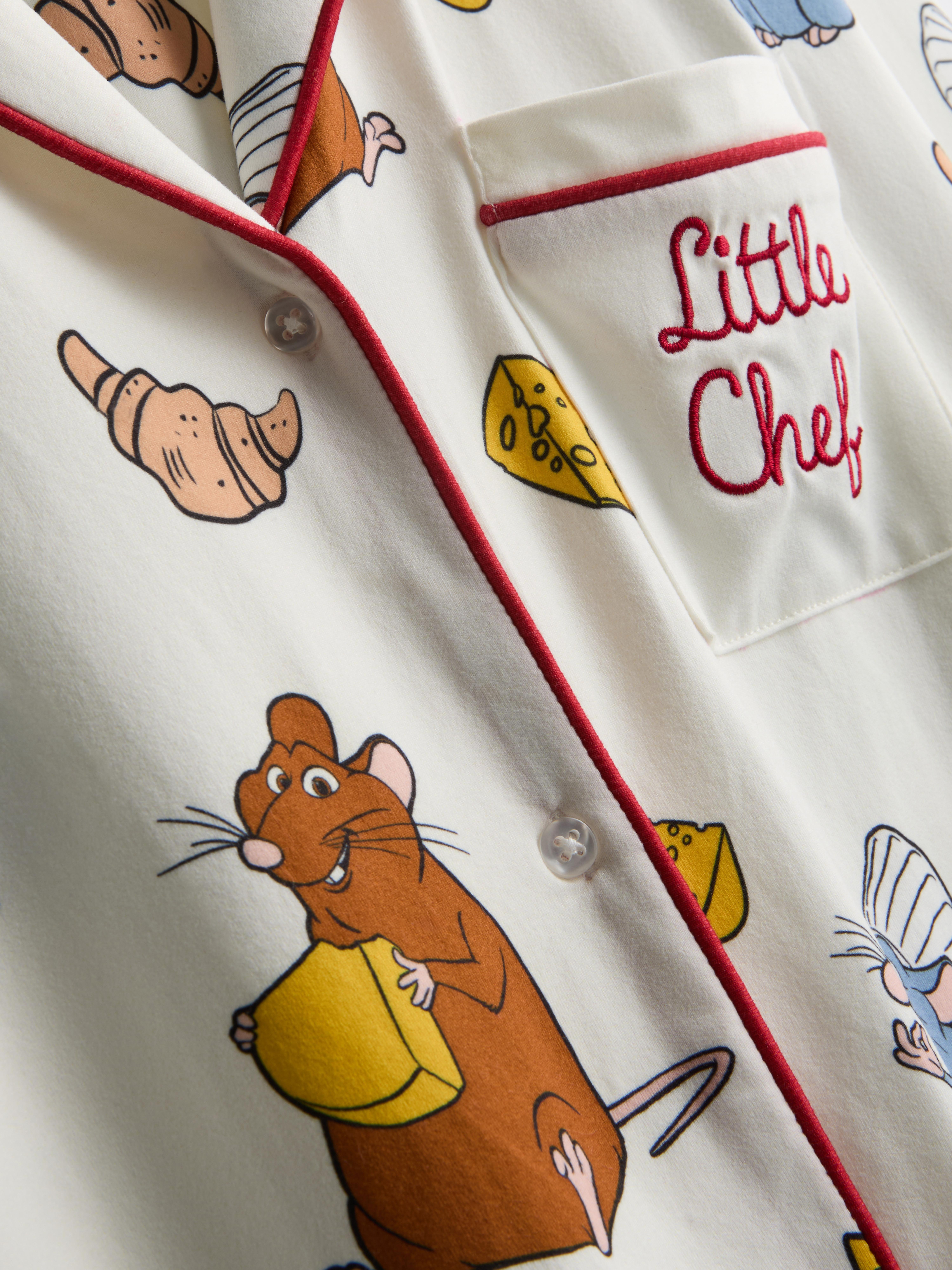 Boyfriend-pyjama met print Disney's Ratatouille