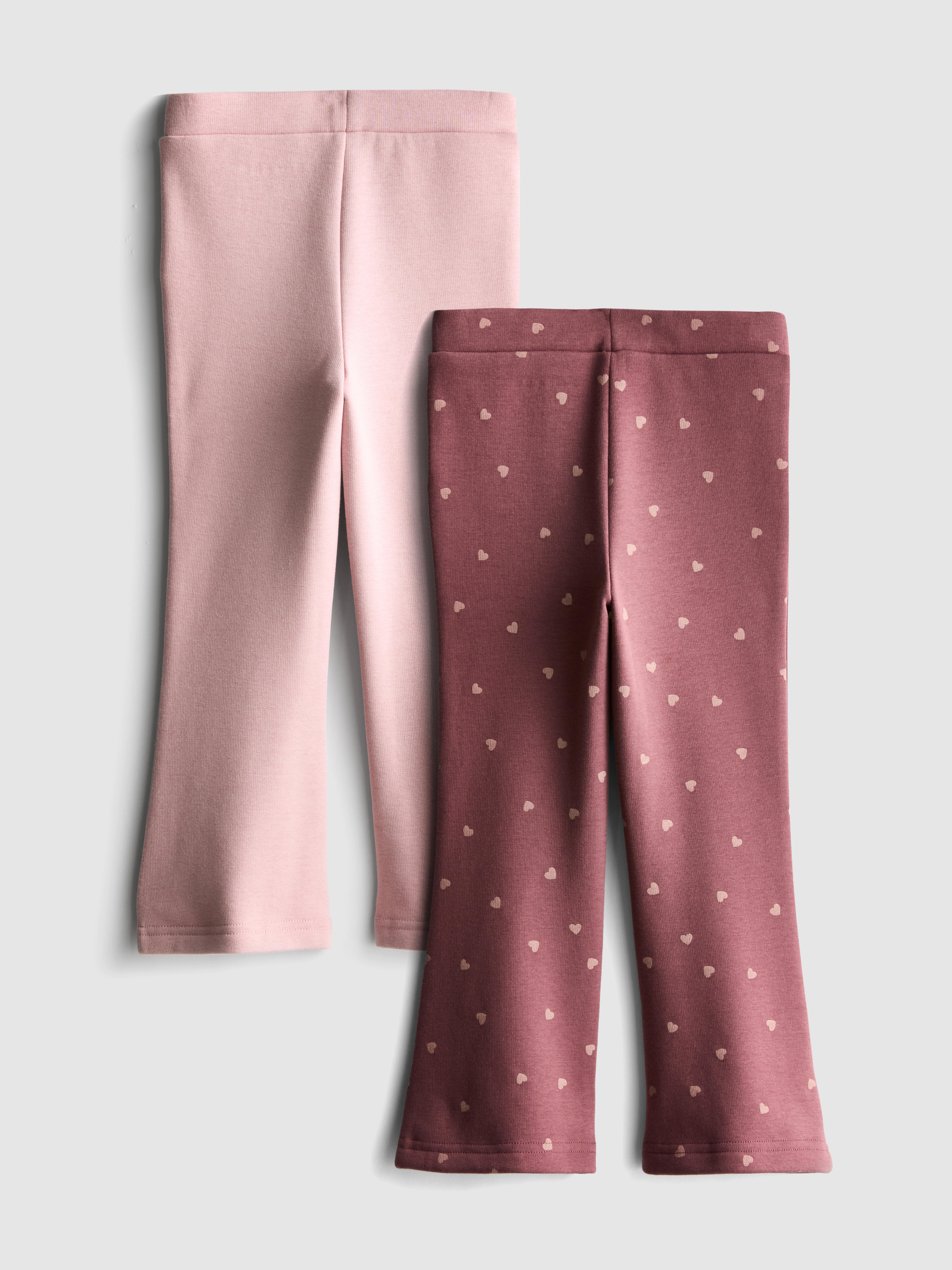 Girls Multi 1.5-8yrs | 2pk Flare Leggings