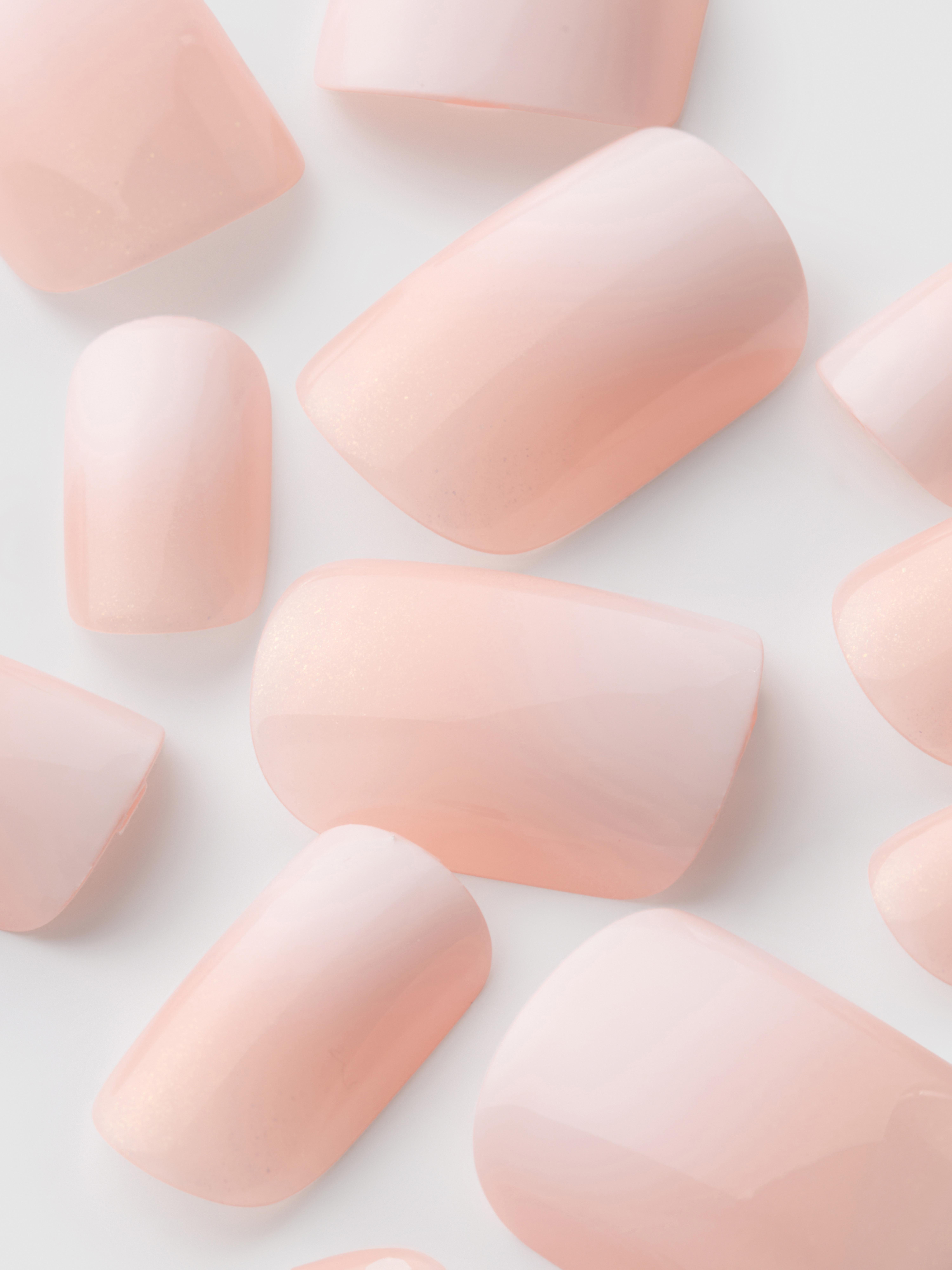 PS... Ombré Shimmer Square Gloss False Nails