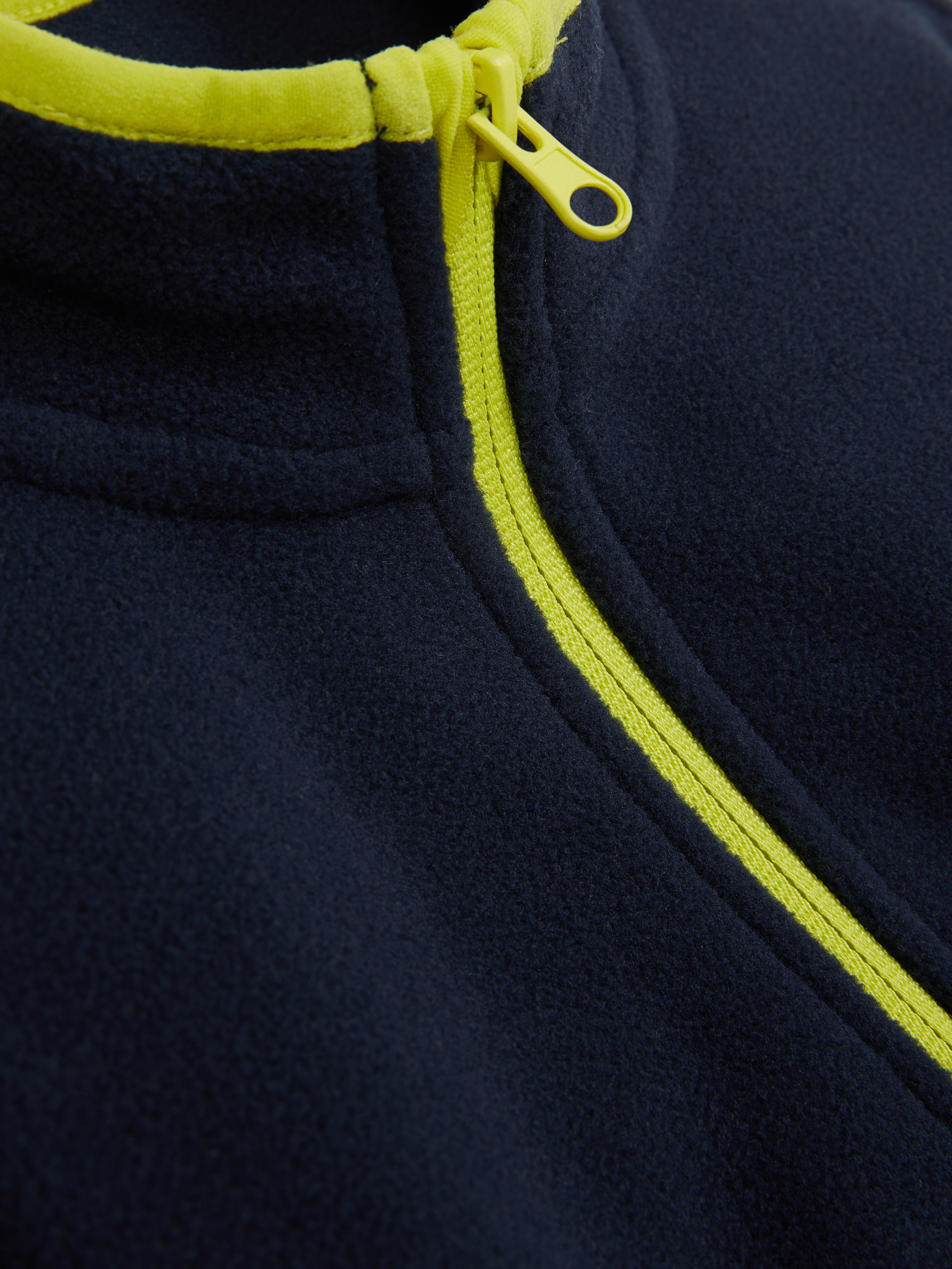 1.5-8yrs | Colour Block Fleece Jacket