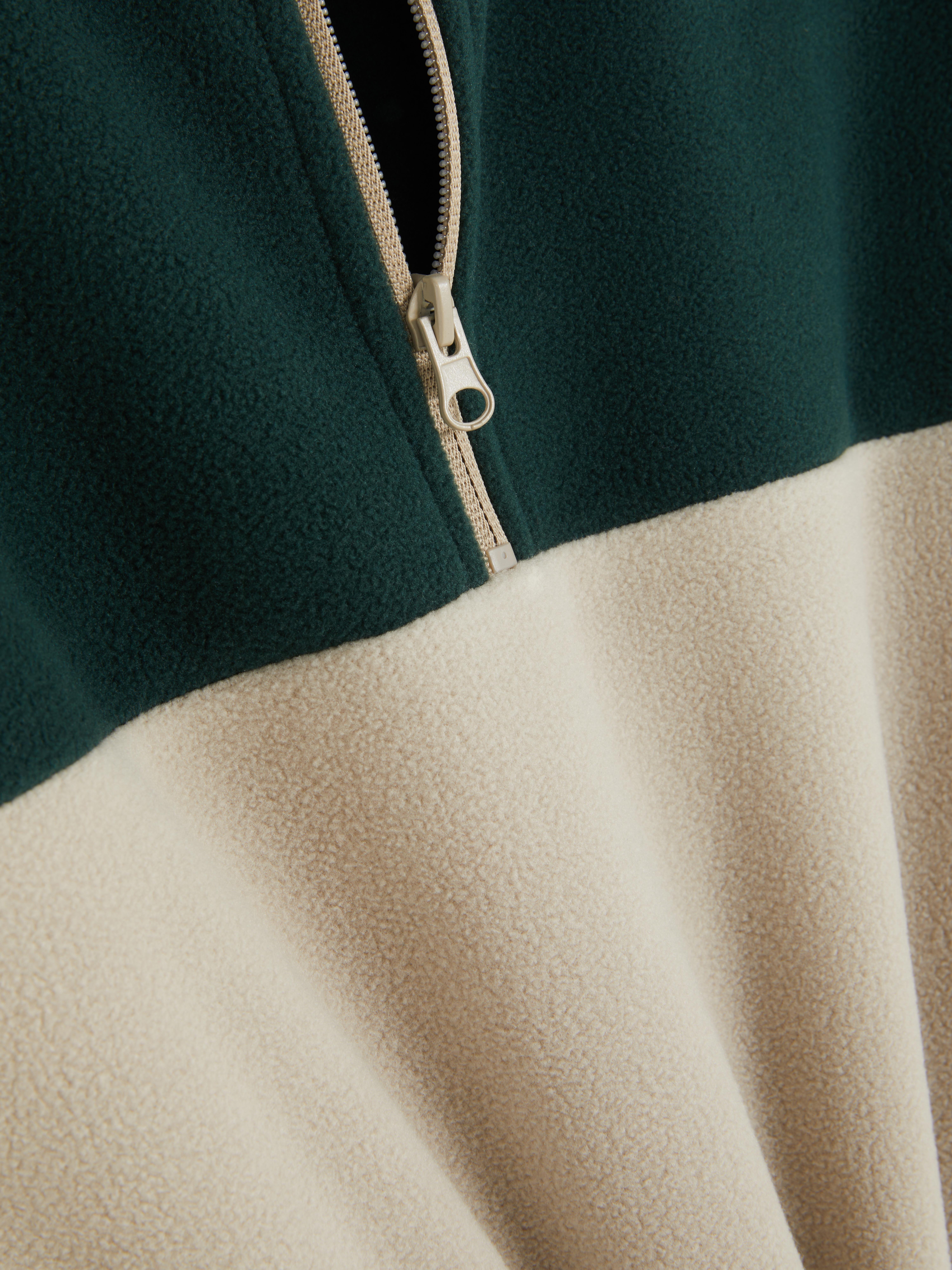 7-15yrs | Quarter-Zip Fleece Jacket