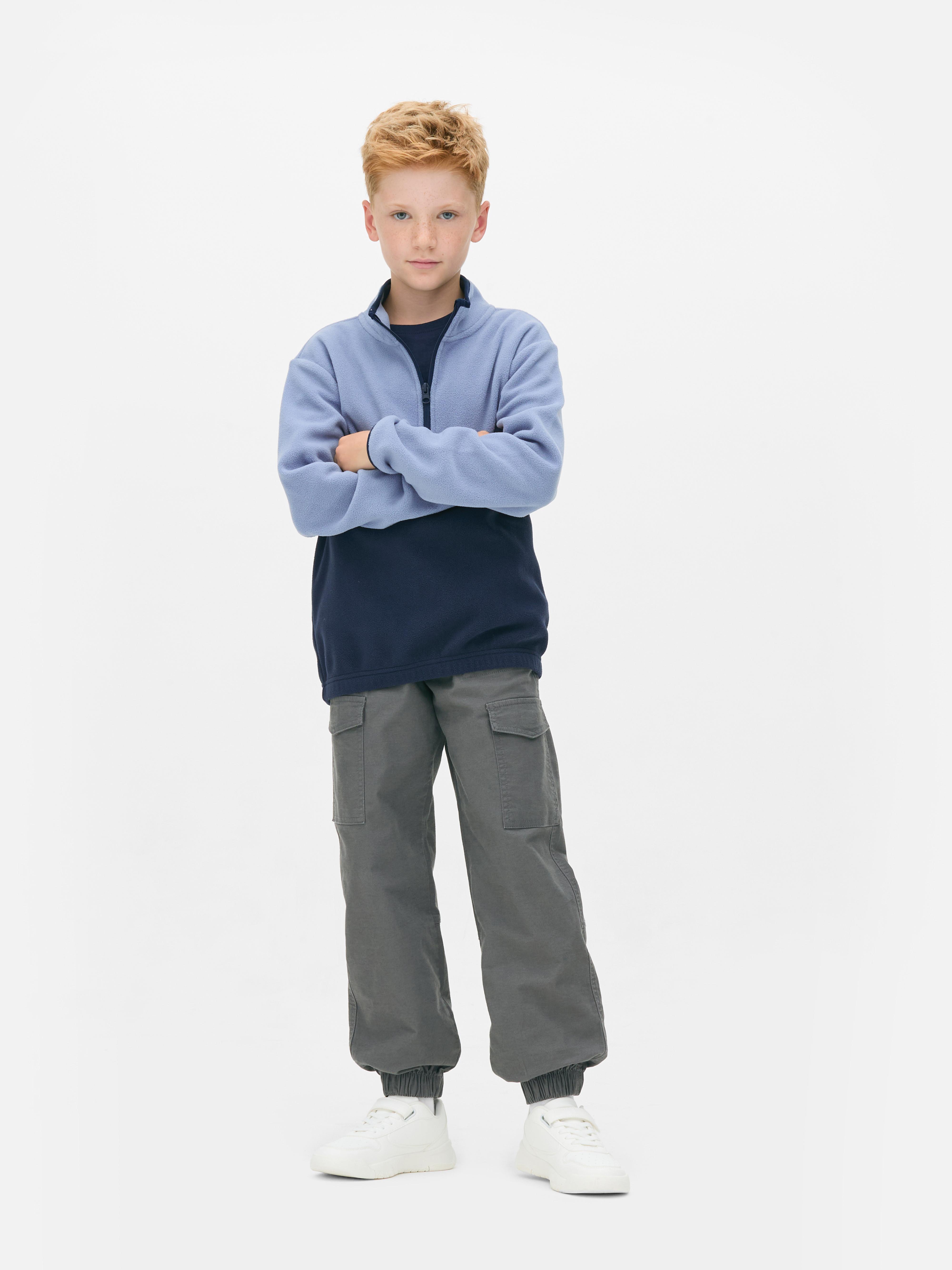 7-15yrs | Quarter-Zip Fleece Jacket