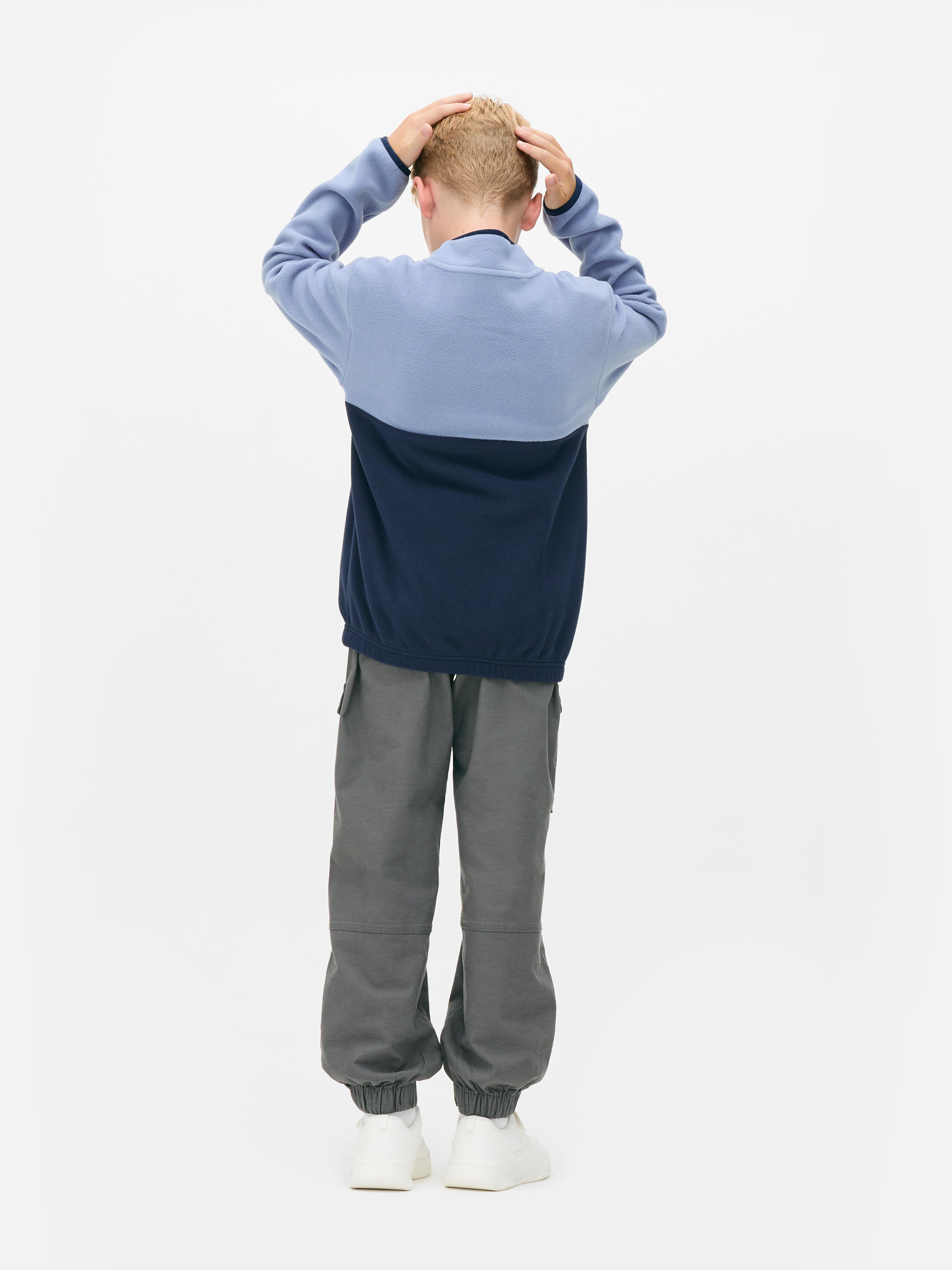 7-15yrs | Quarter-Zip Fleece Jacket