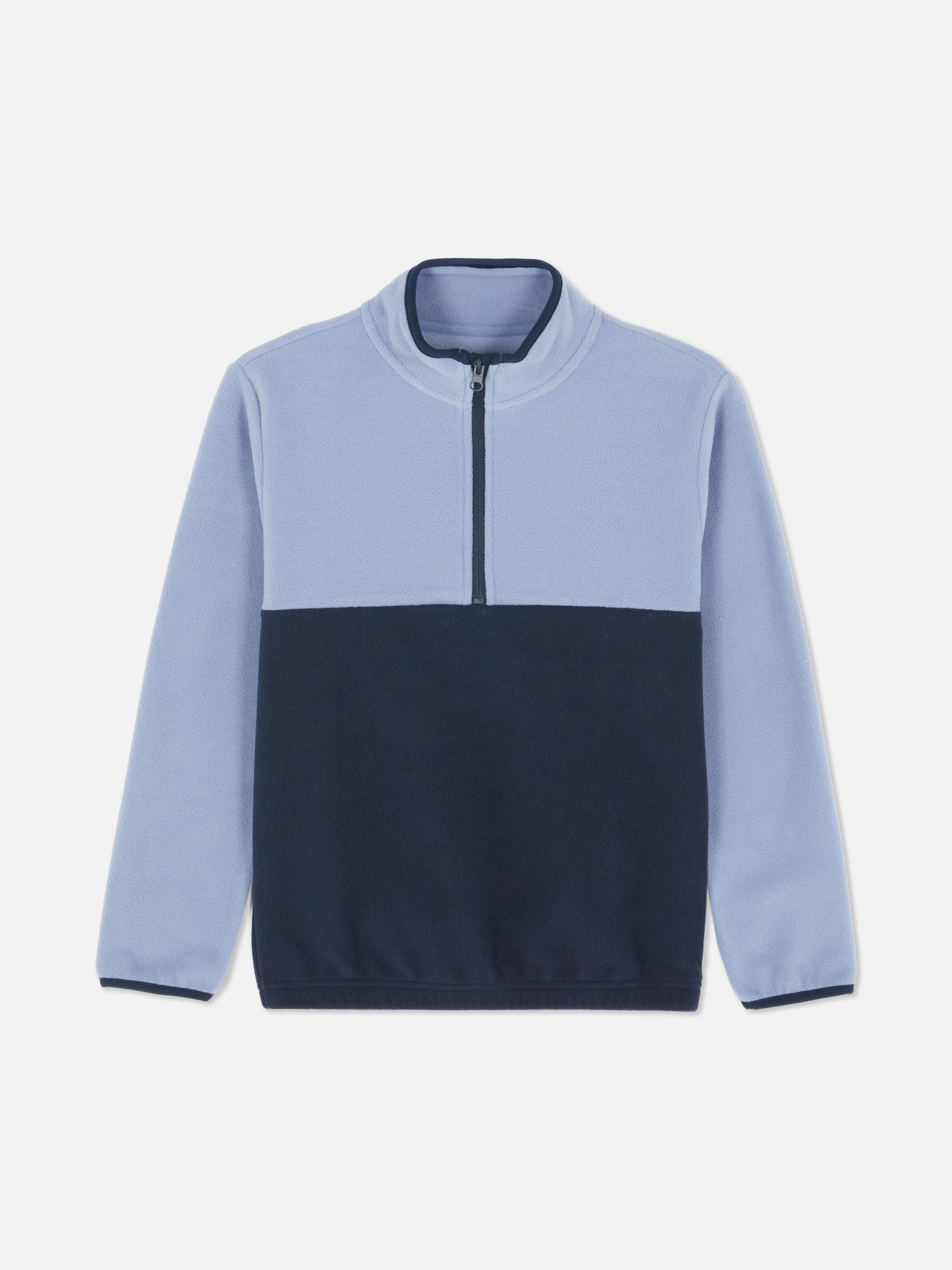 7-15yrs | Quarter-Zip Fleece Jacket