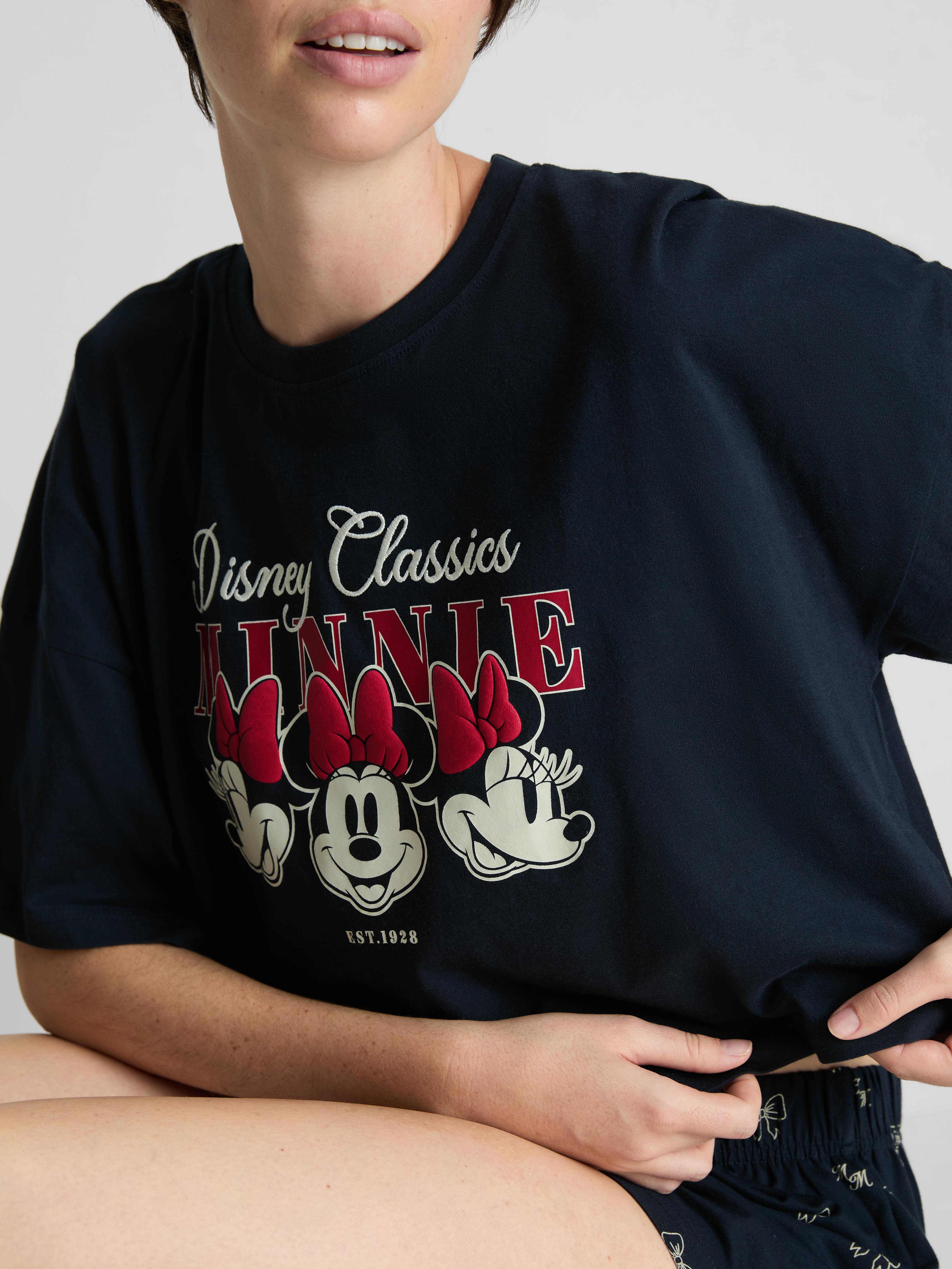 Disney’s Minnie Mouse Cotton Printed Shorty Pyjamas