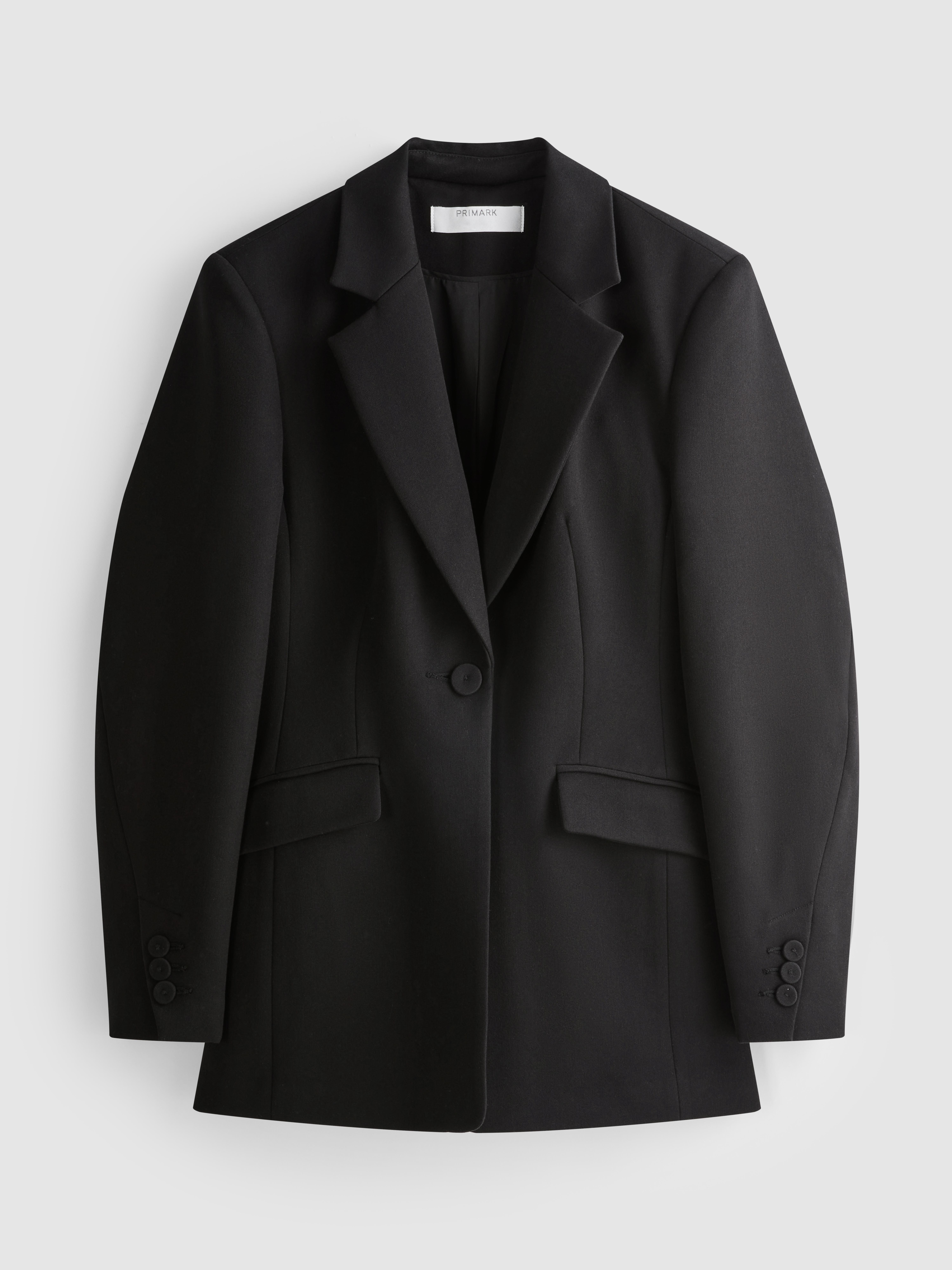 Cinched Waist Single Breasted Blazer