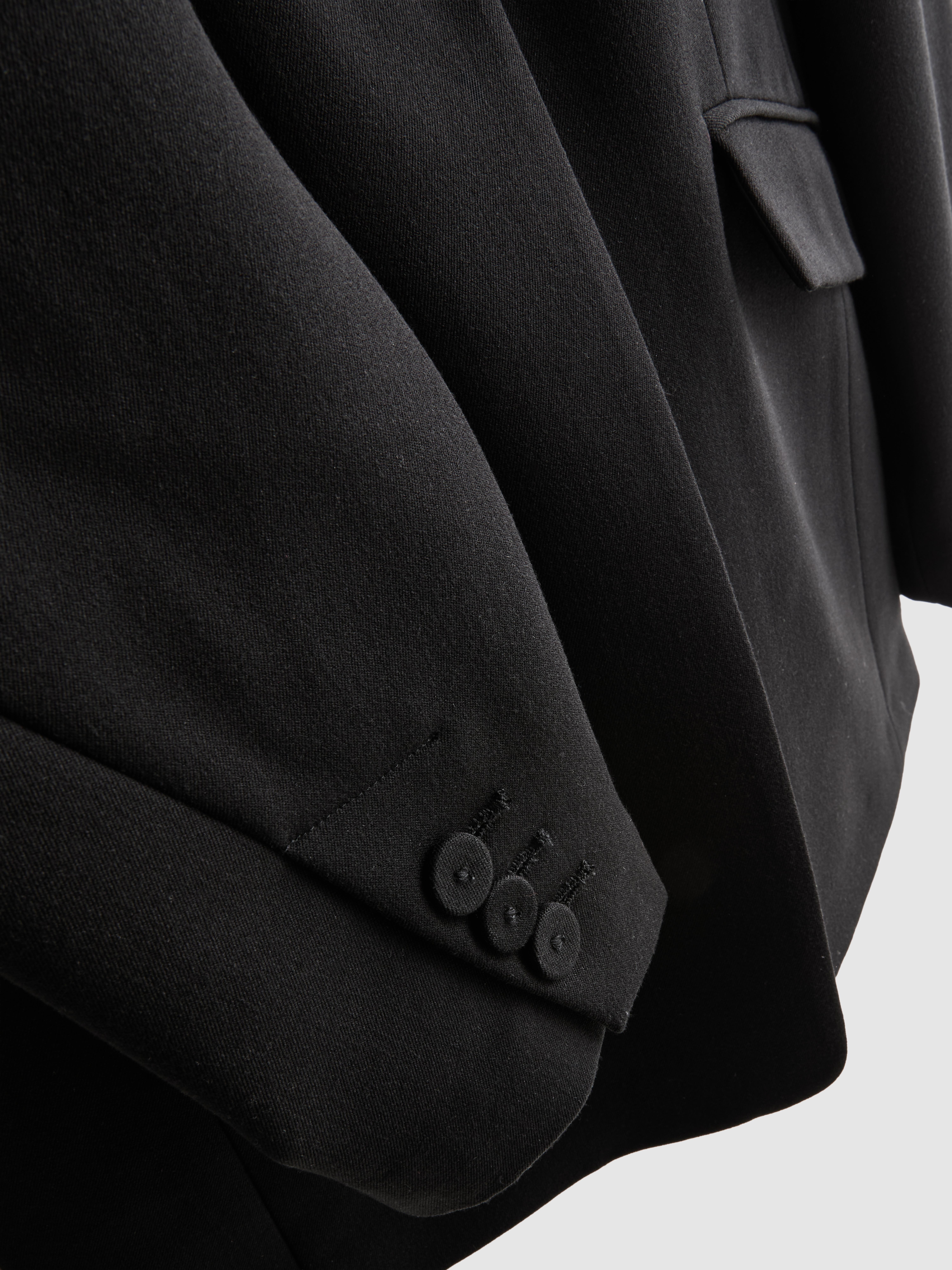 Cinched Waist Single Breasted Blazer