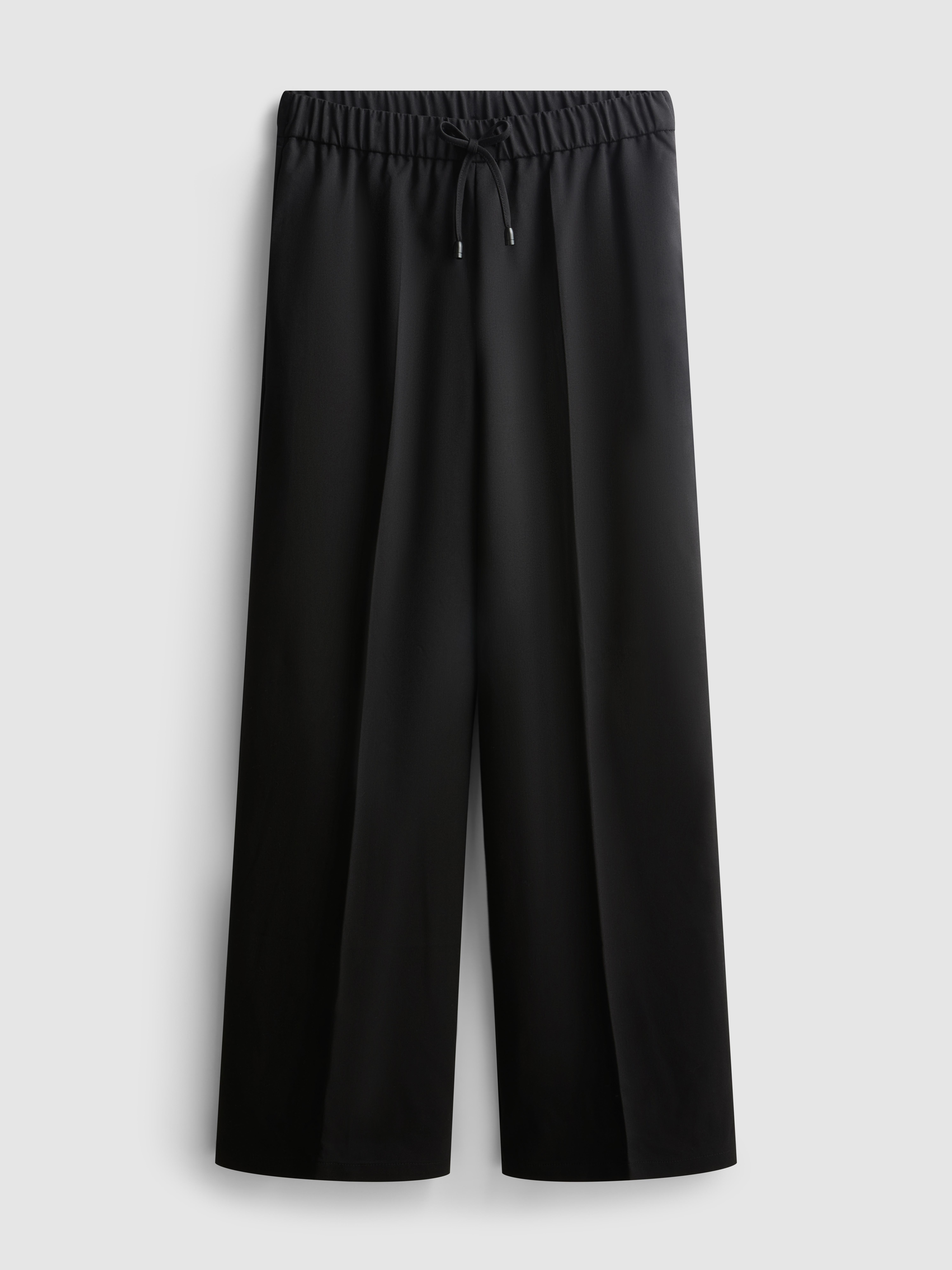 Smart Wide Leg Joggers