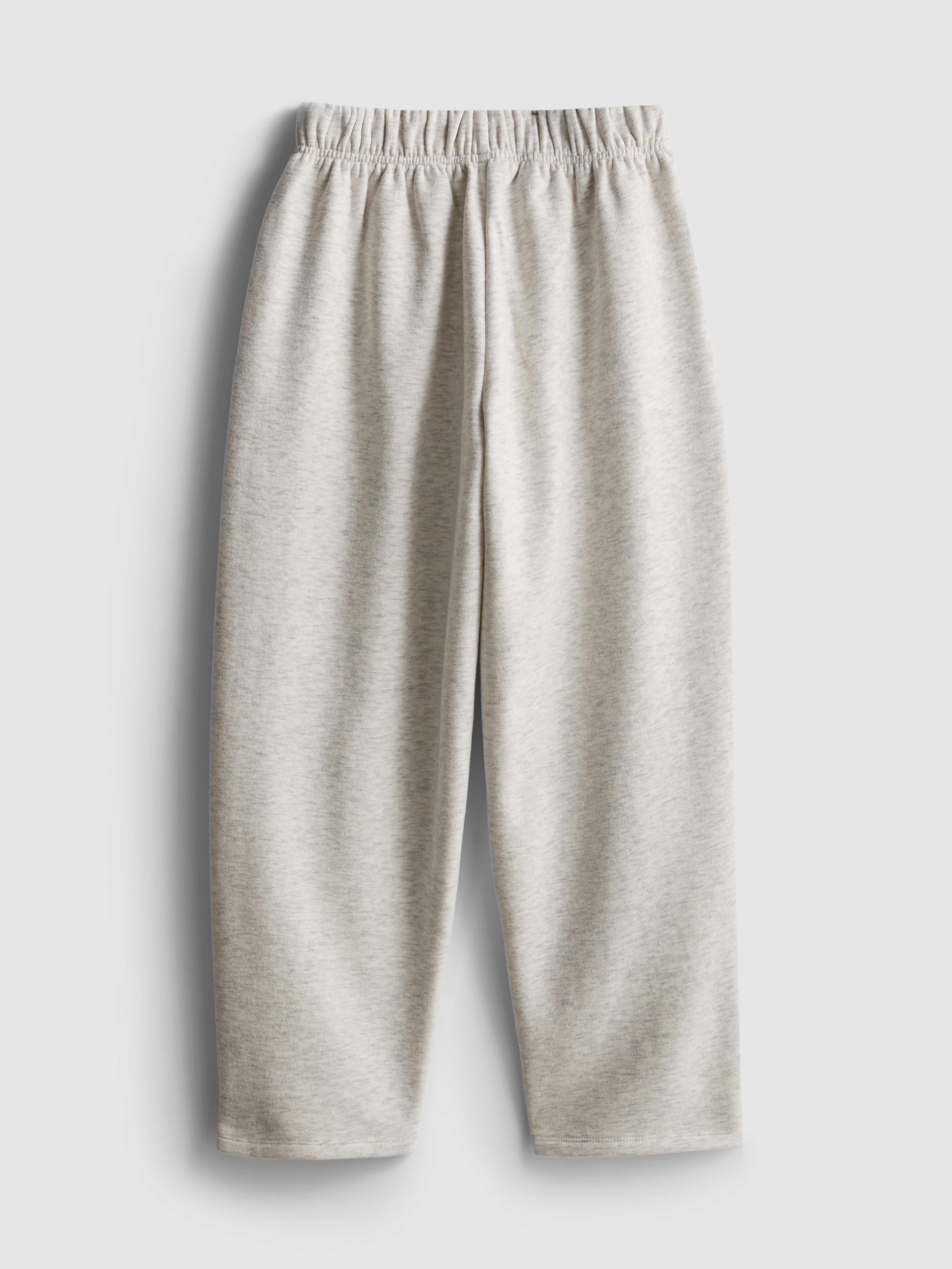 7-15 anos | Calças treino corte barrel gráfico New York