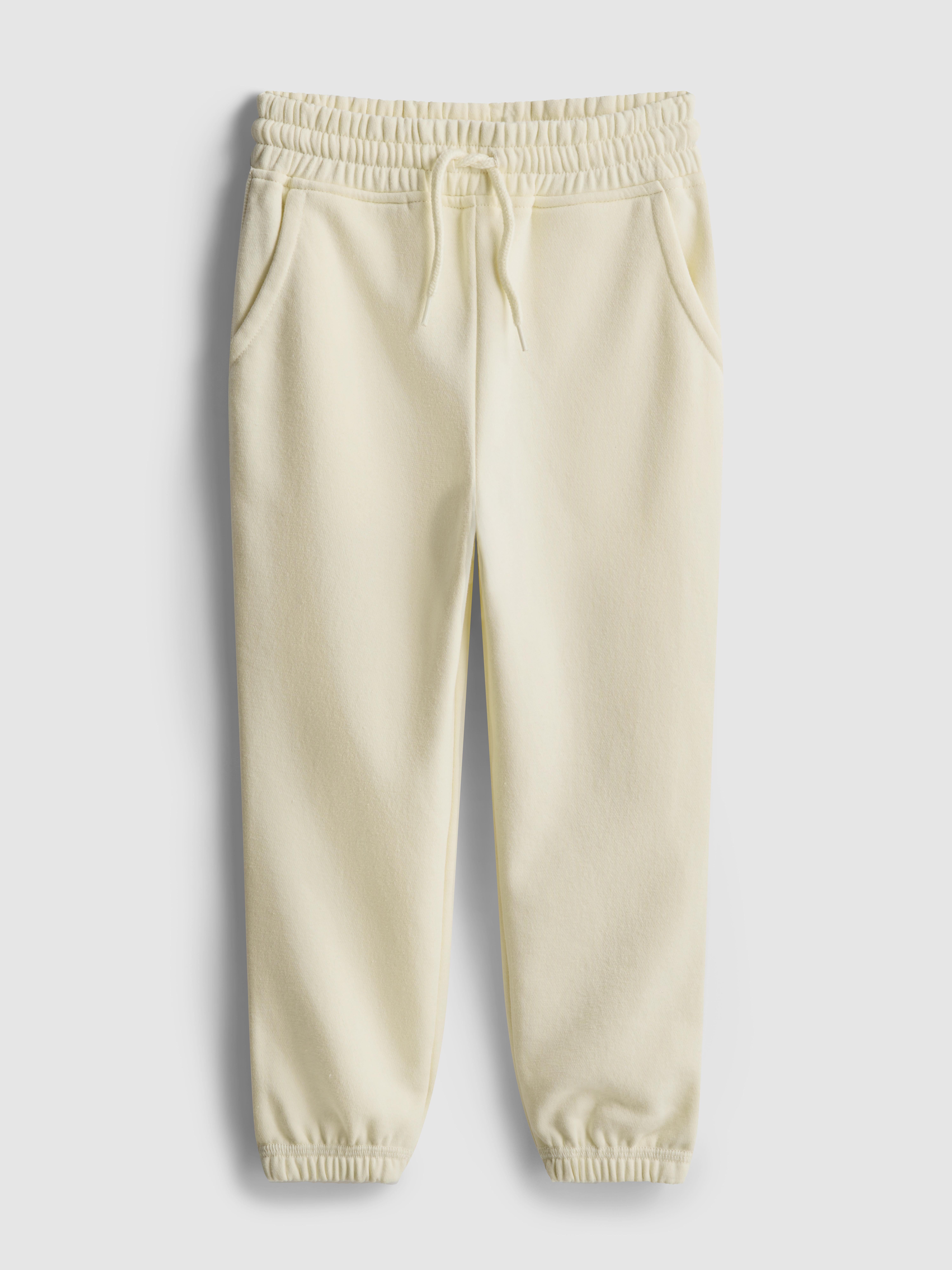 Girls Yellow 1.5-8yrs | Cuffed Joggers