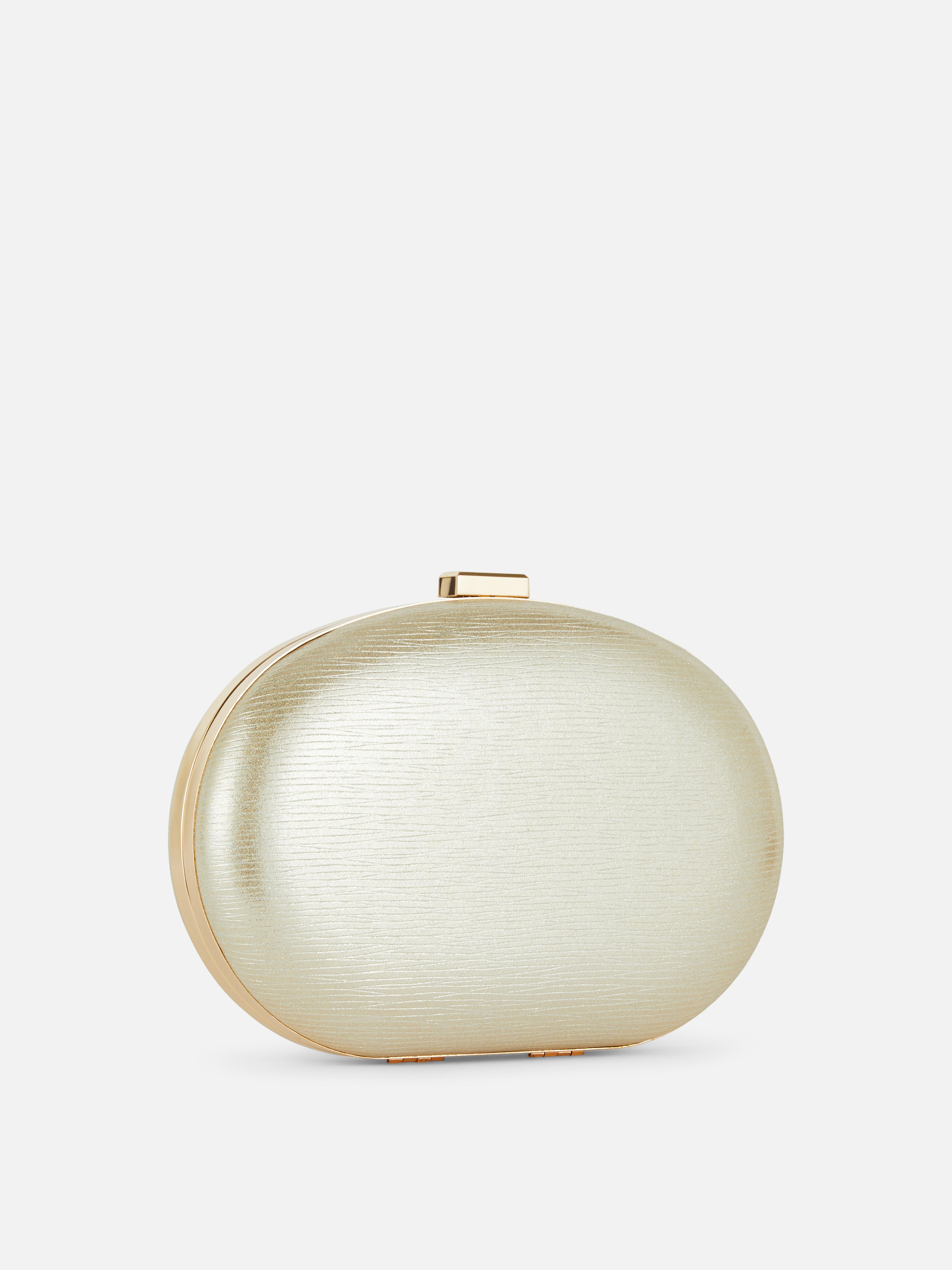Mala clutch rígida oval