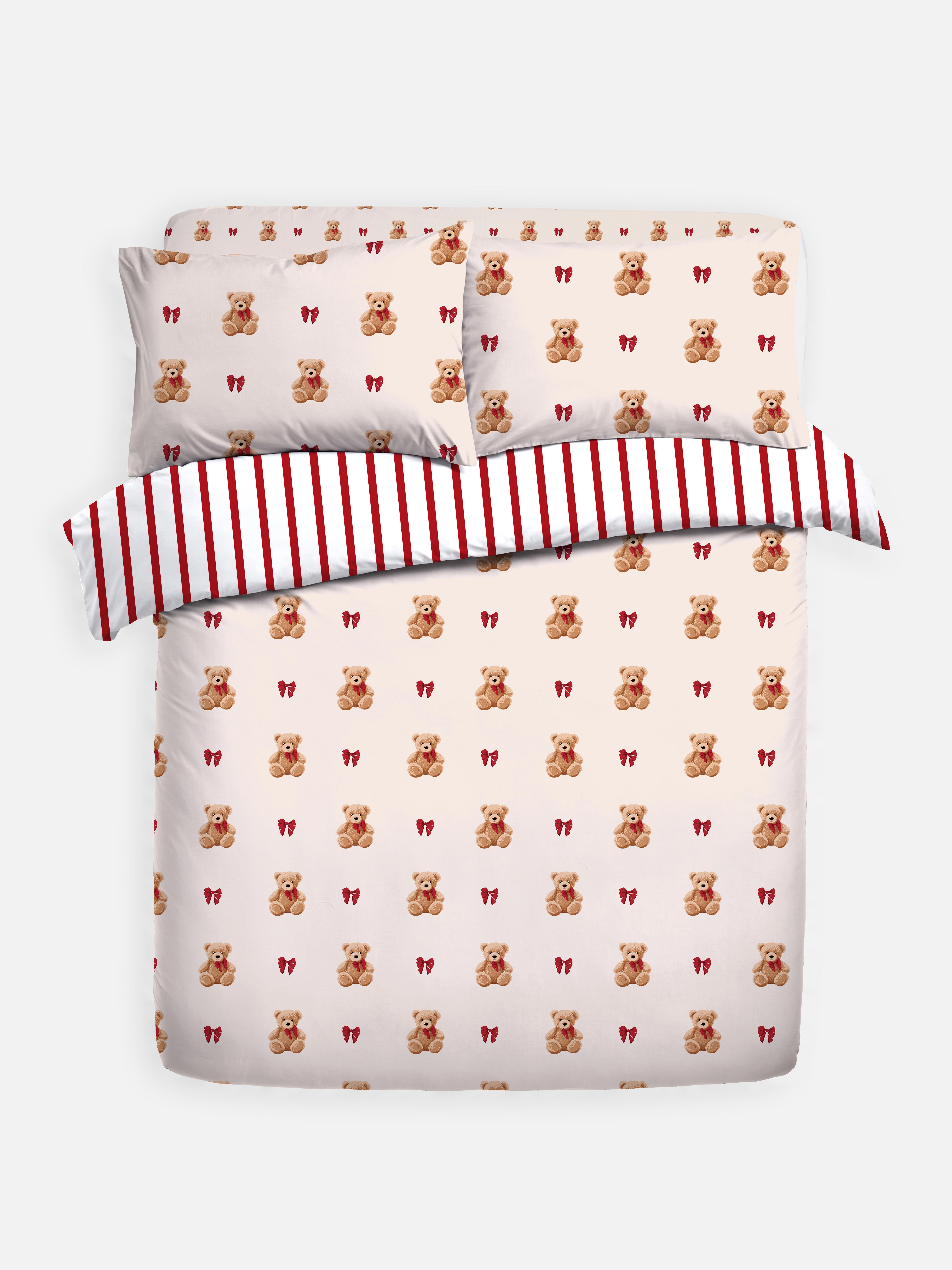 Teddy Bear Double Bedding Set