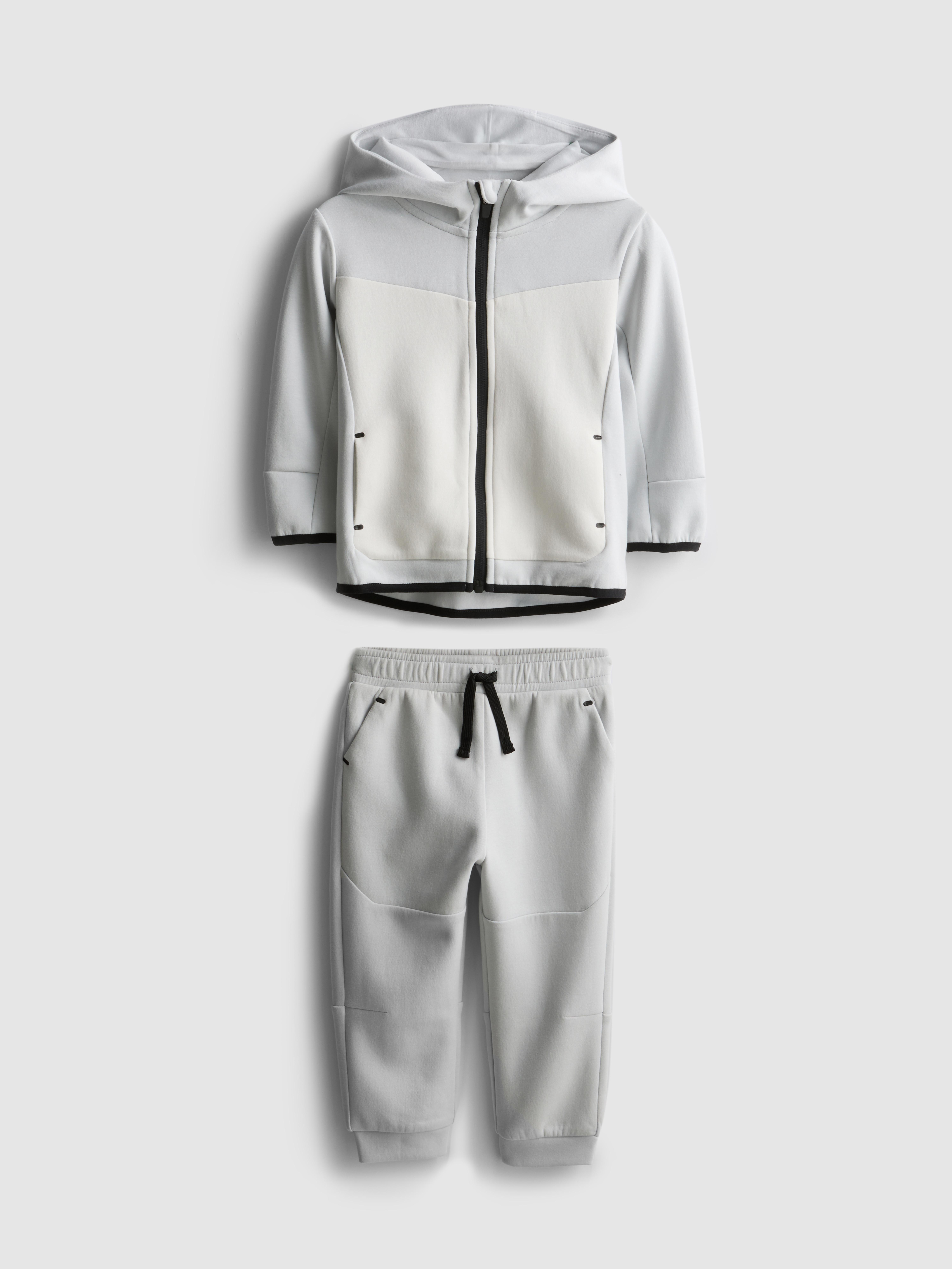 0-36mths | Zip-Up Hoodie and Cuffed Joggers Set