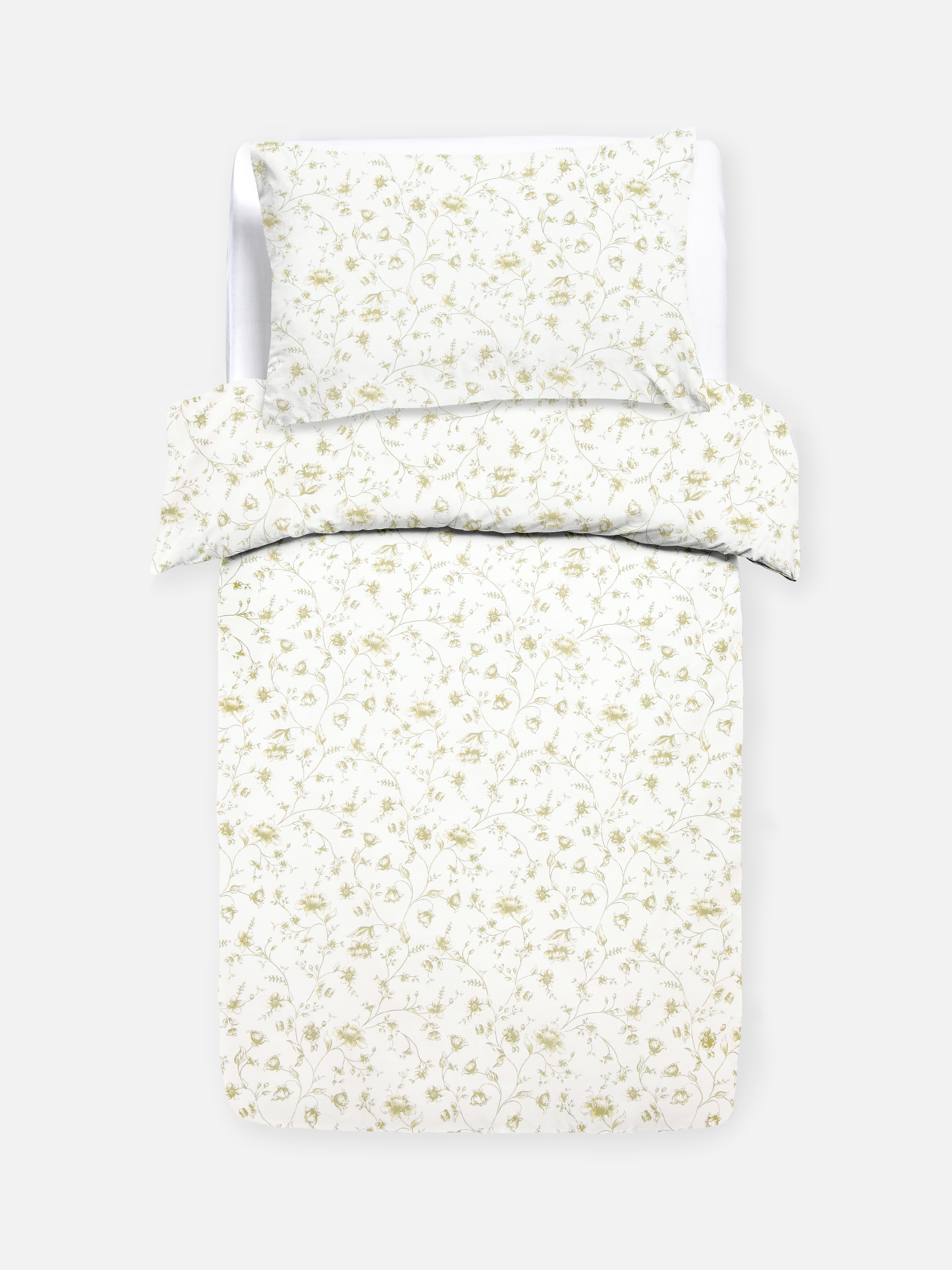 Autumn Floral Single Duvet Cover Set