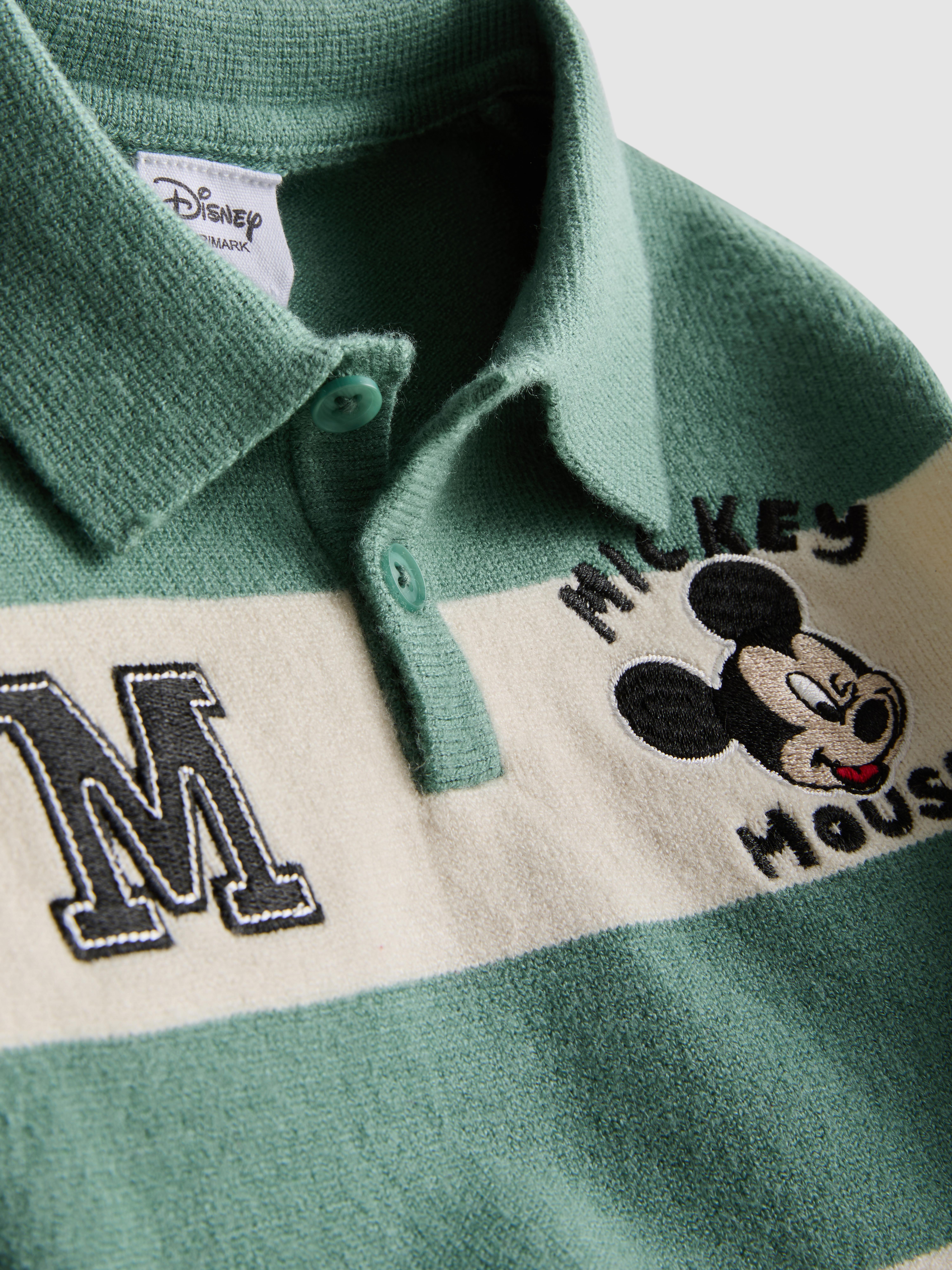 0-36mths | Disney’s Mickey Mouse Rugby Shirt and Cargo Trousers Set