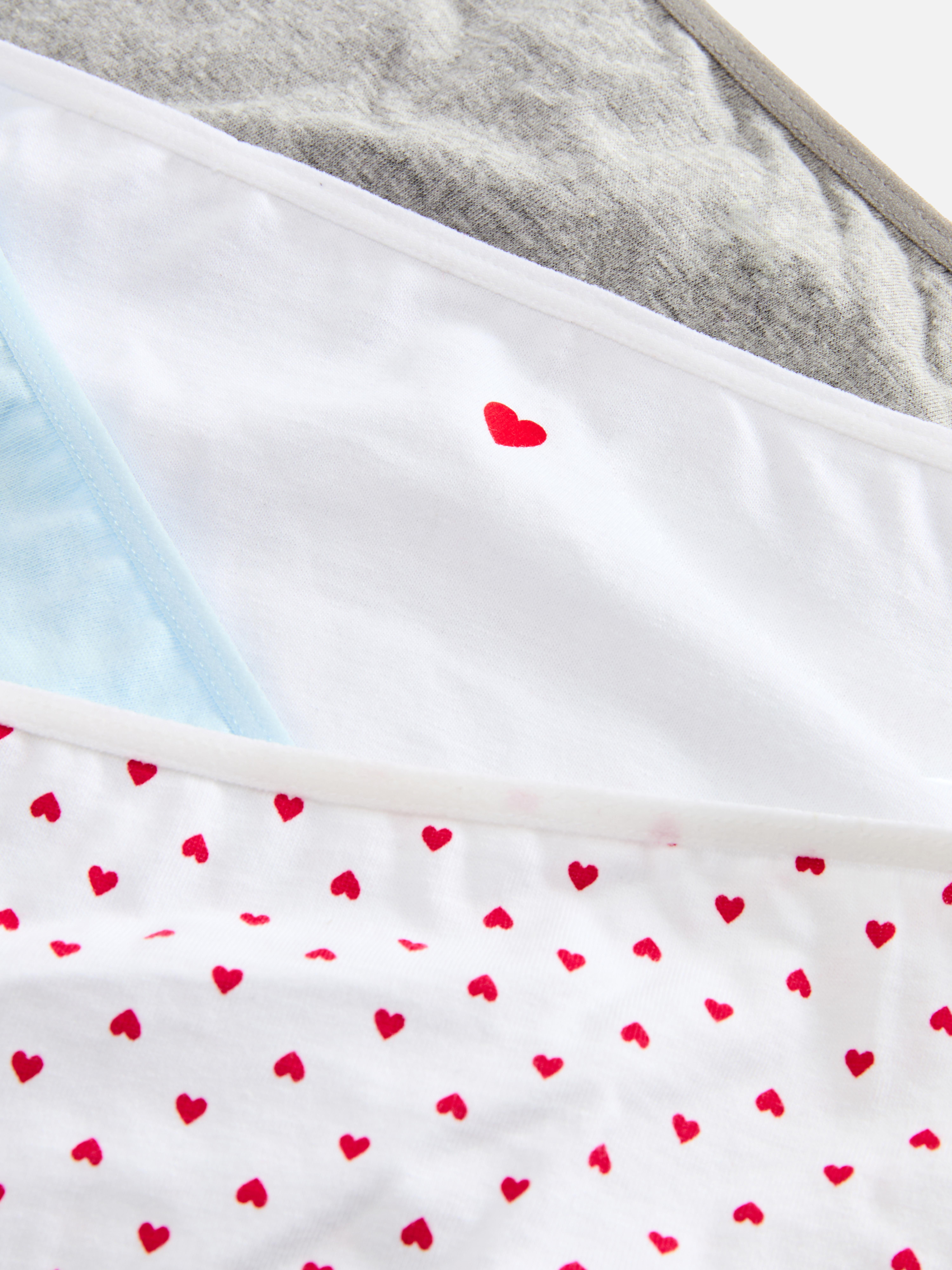 Lot de 4 culottes échancrées en coton majoritaire