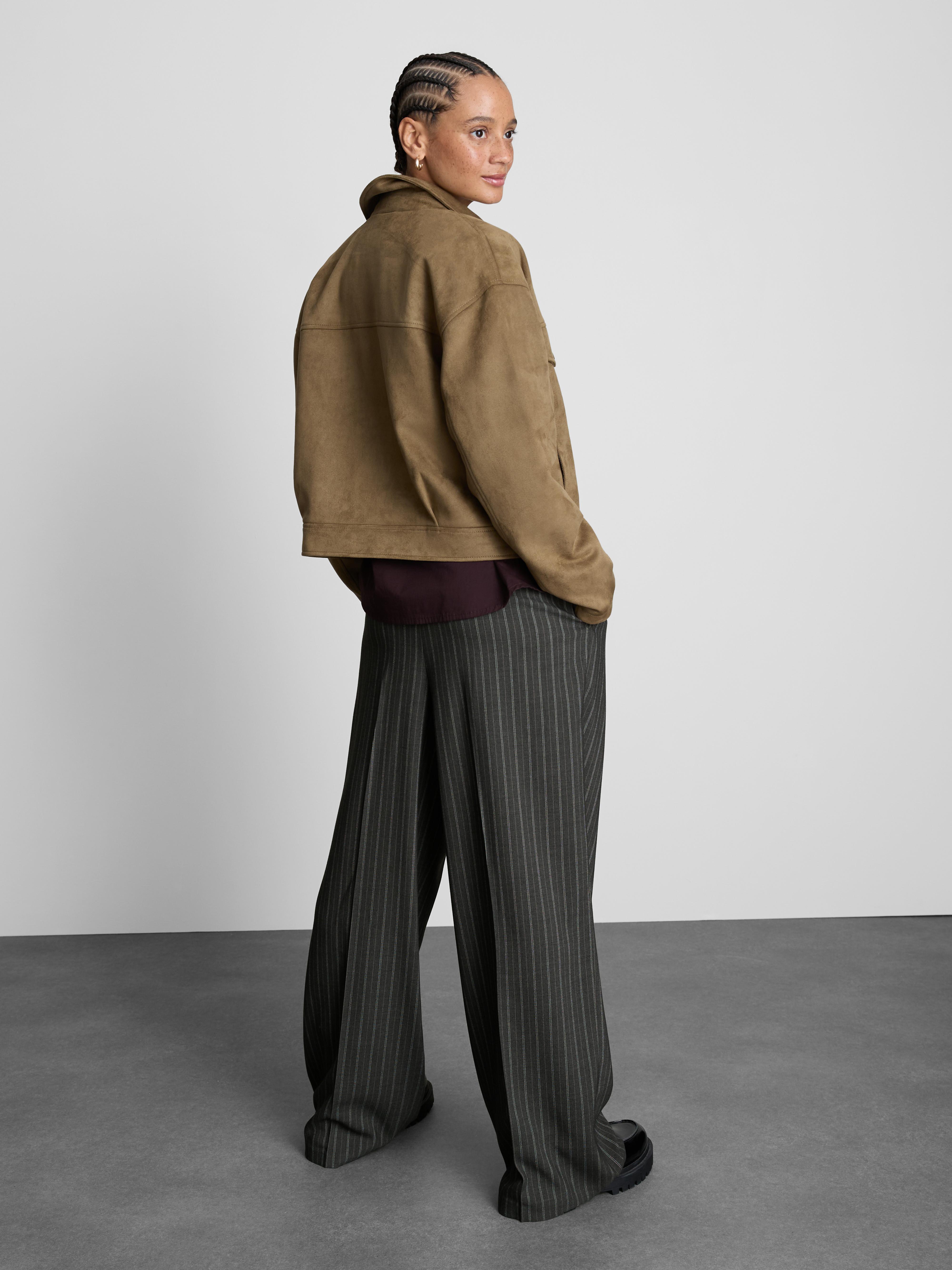 Pantaloni a righe morbidi