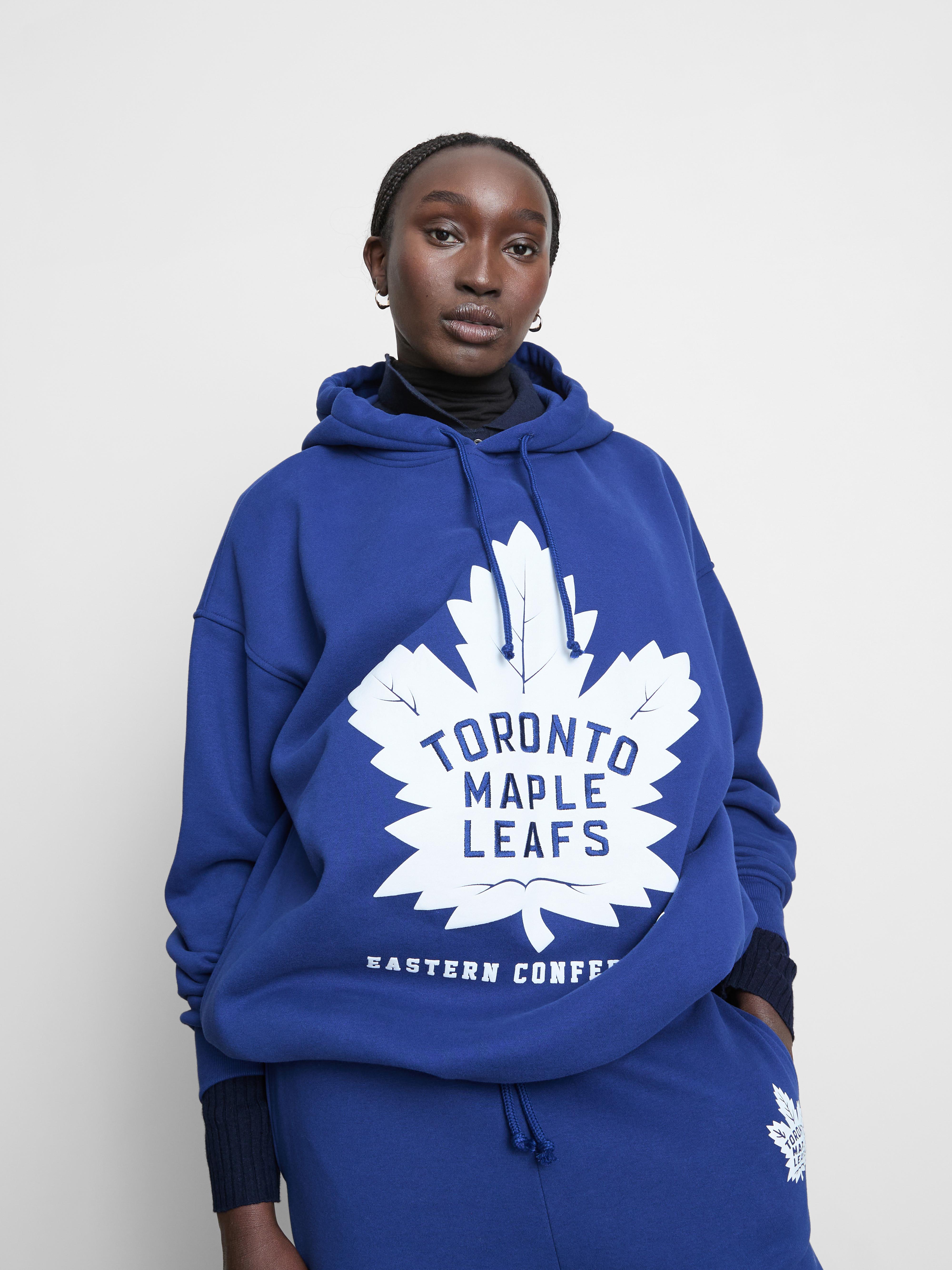Women's Blue NHL Toronto Maple Leafs Hoodie