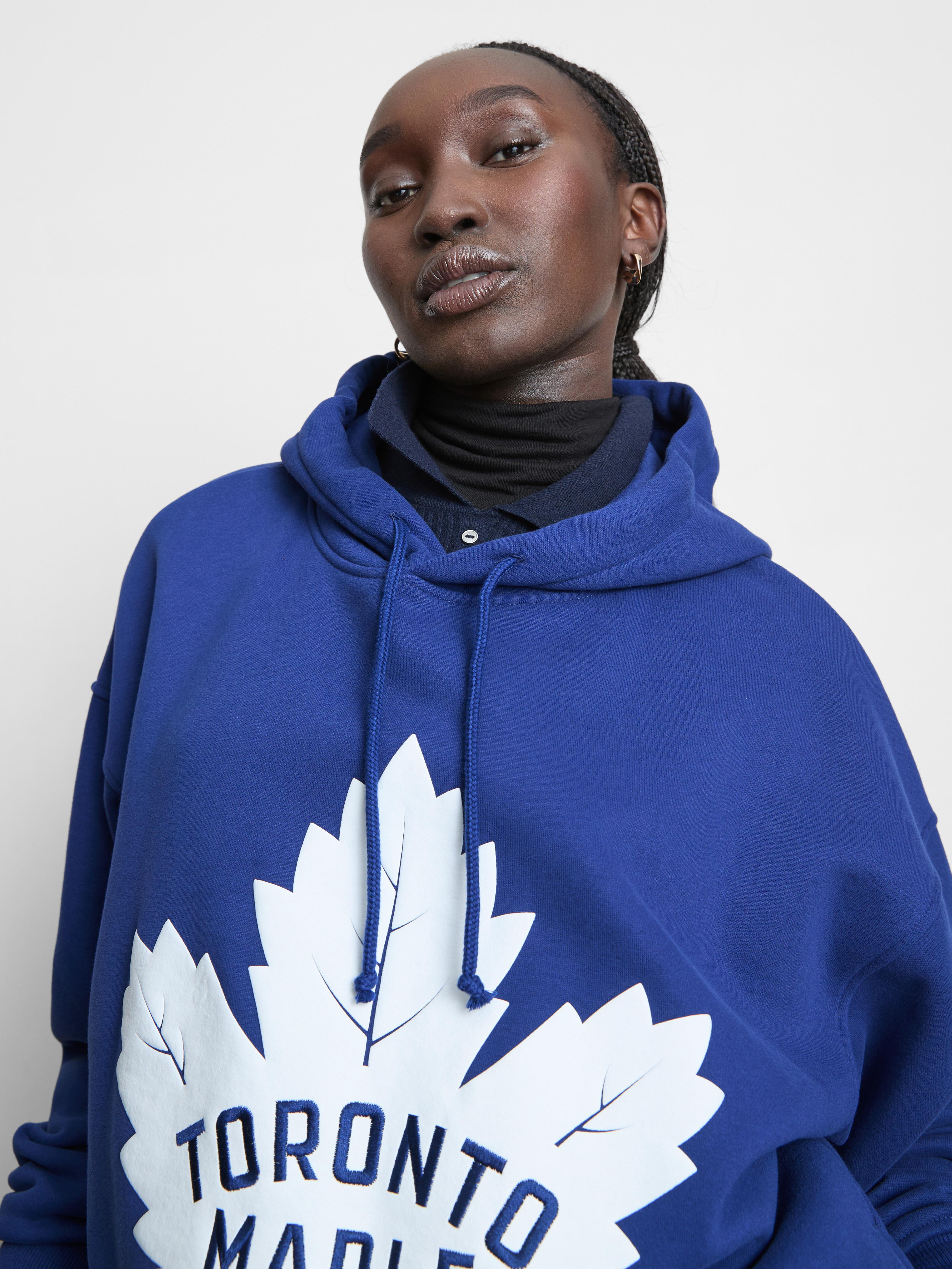 Women's Blue NHL Toronto Maple Leafs Hoodie
