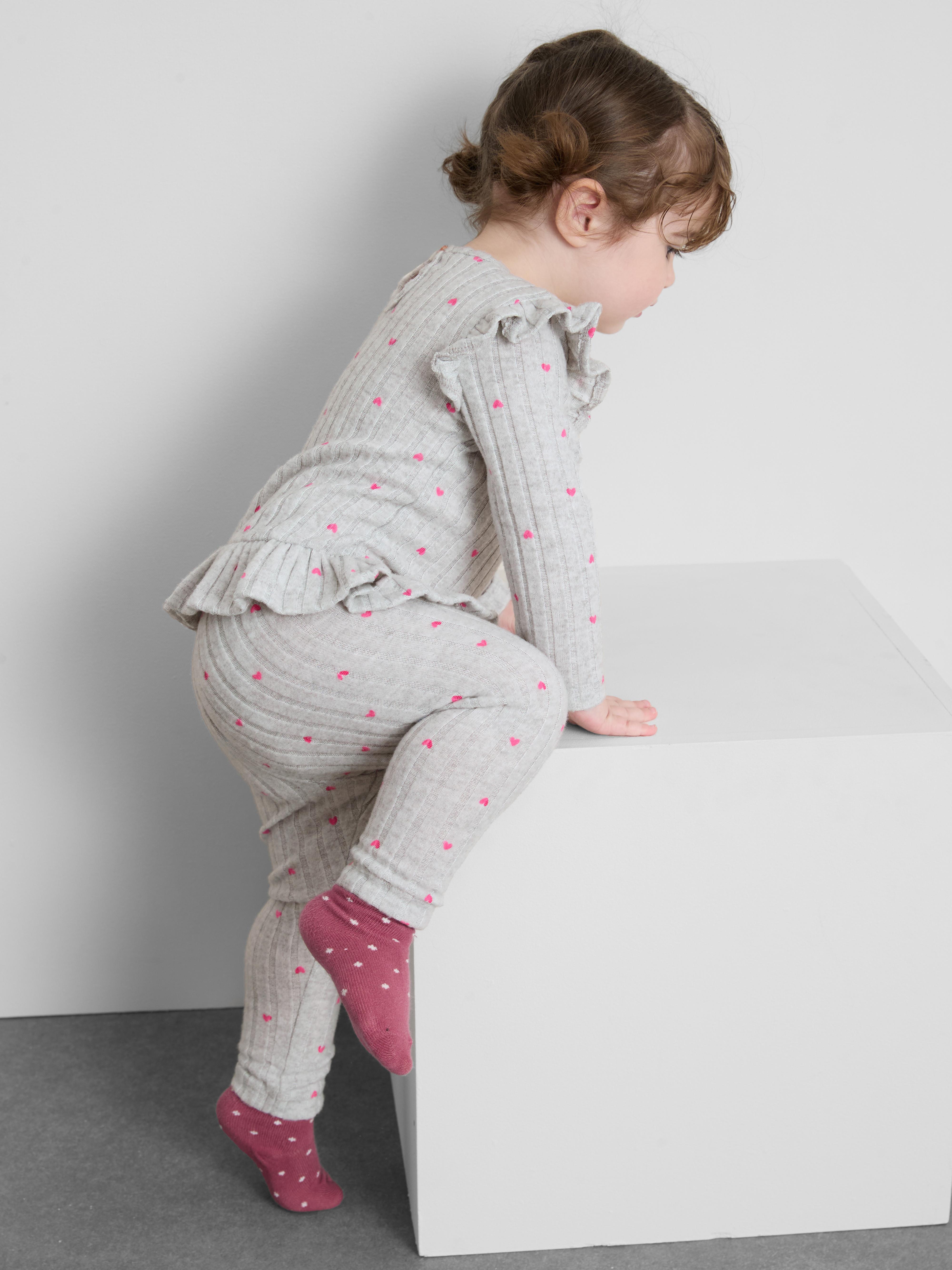 0-36 meses | Camiseta de manga larga y leggings