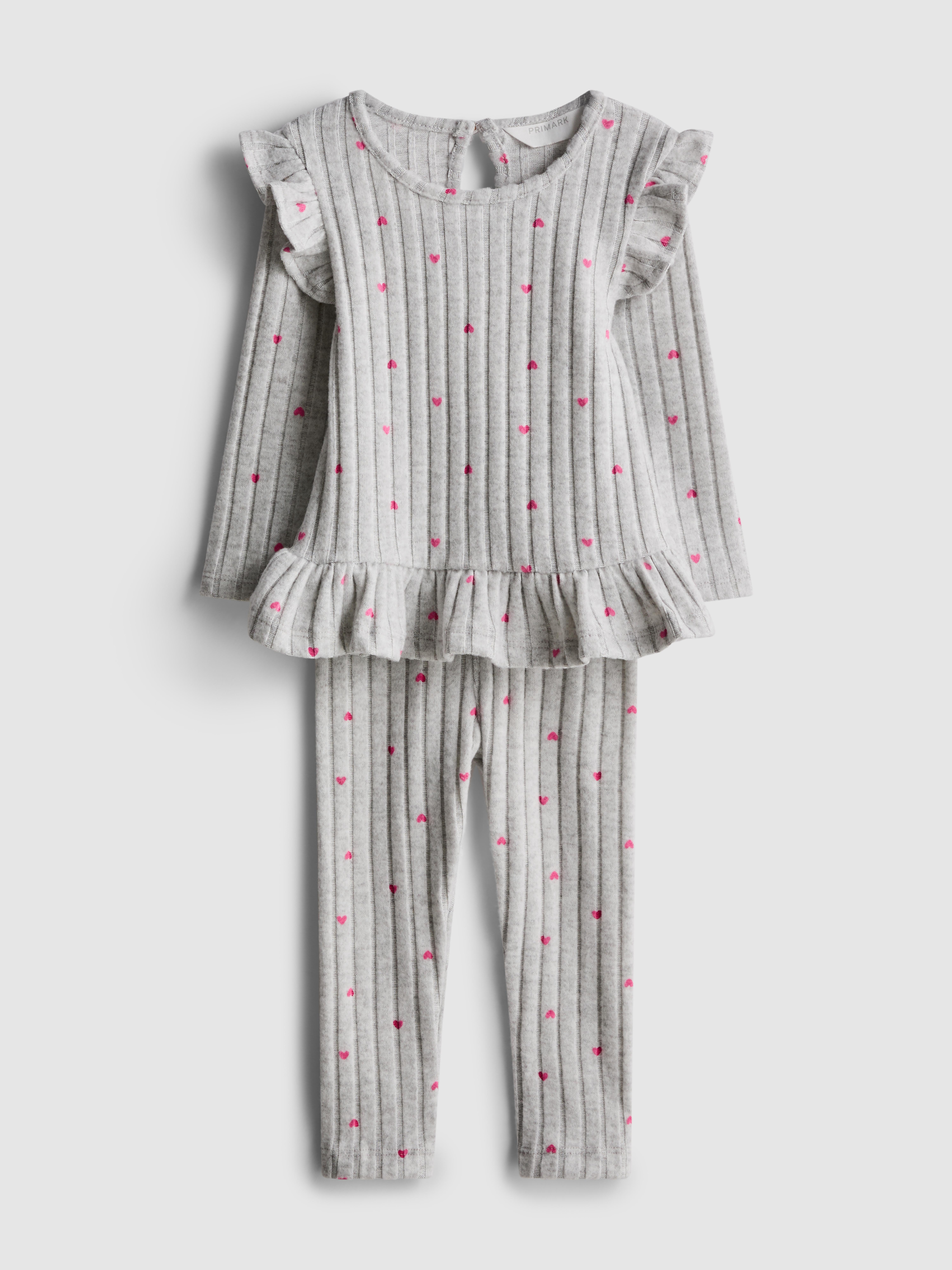 0-36 meses | Camiseta de manga larga y leggings