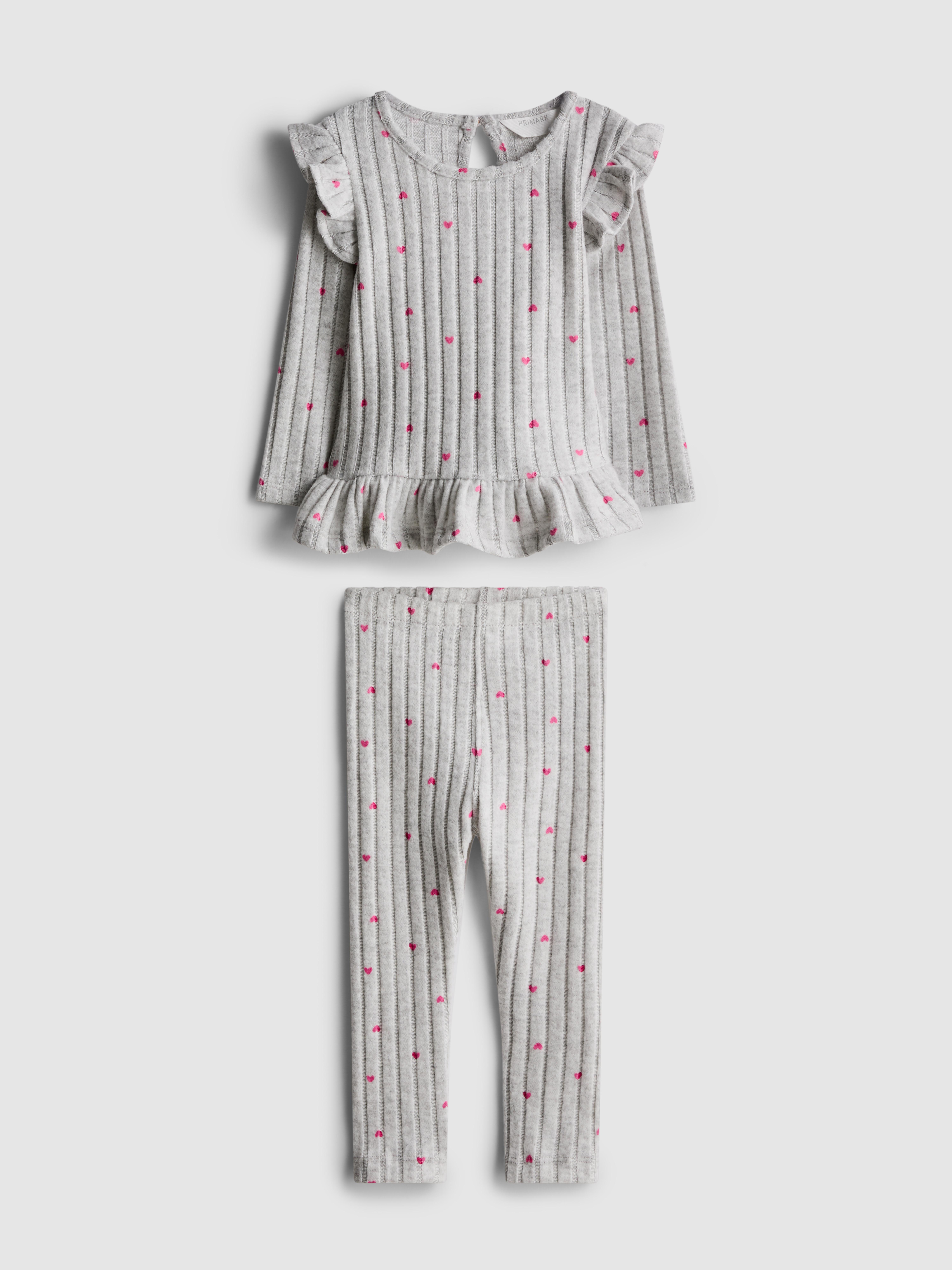 0-36 meses | Camiseta de manga larga y leggings