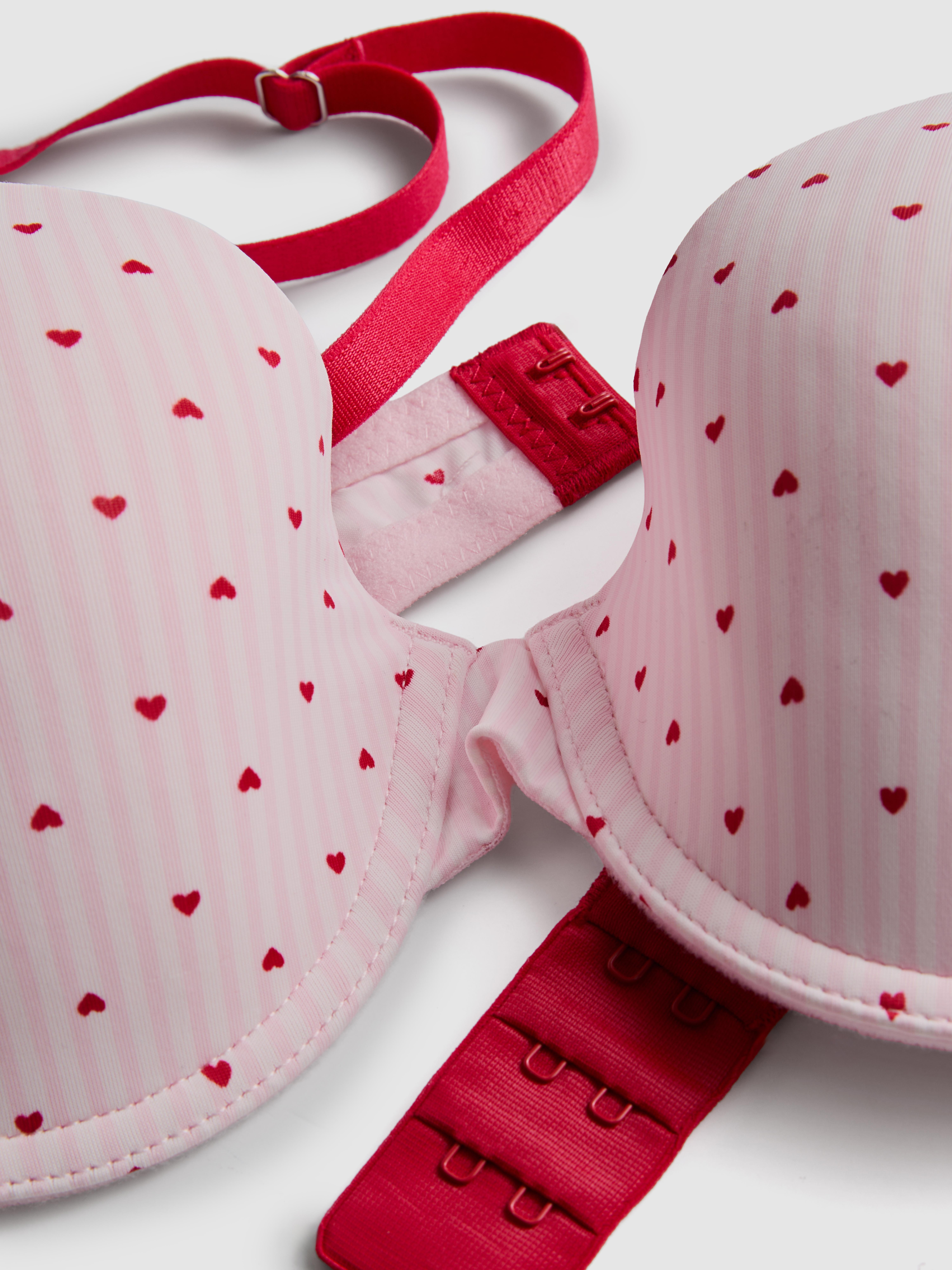 Women's Pink Padded T-Shirt B