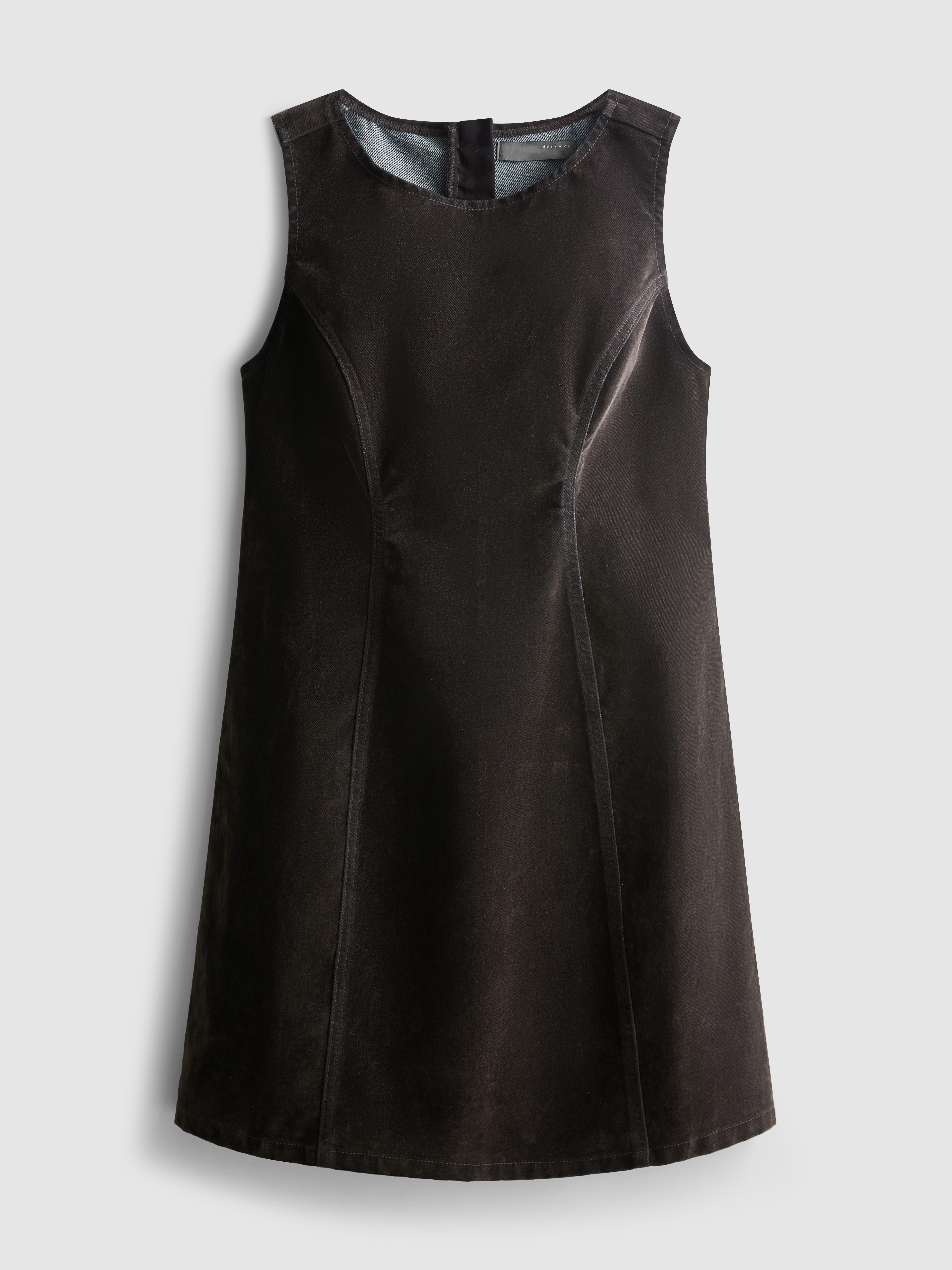 Vestido corto cepillado de Paula Echevarría