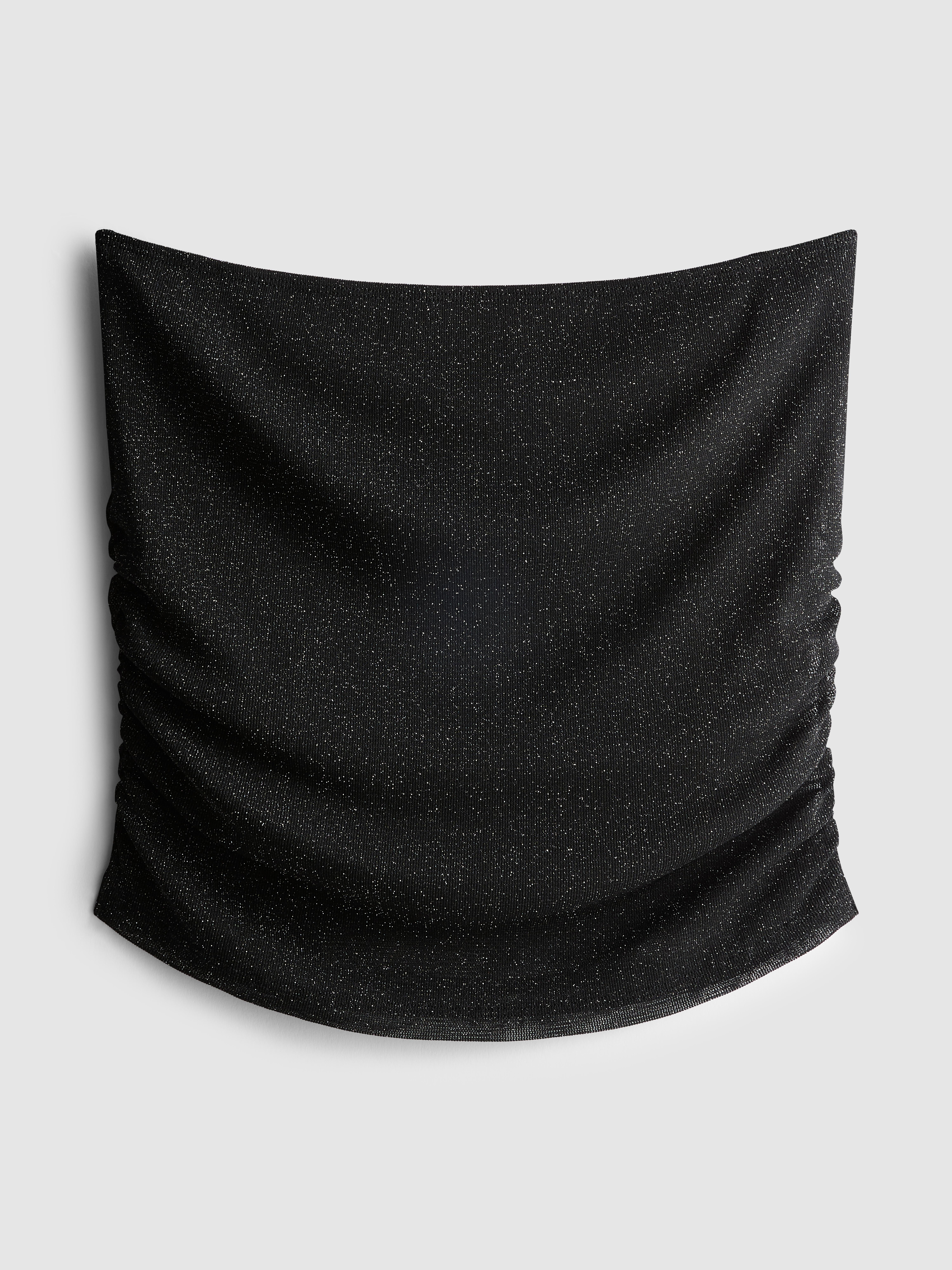 Glitzerndes Bandeau-Top