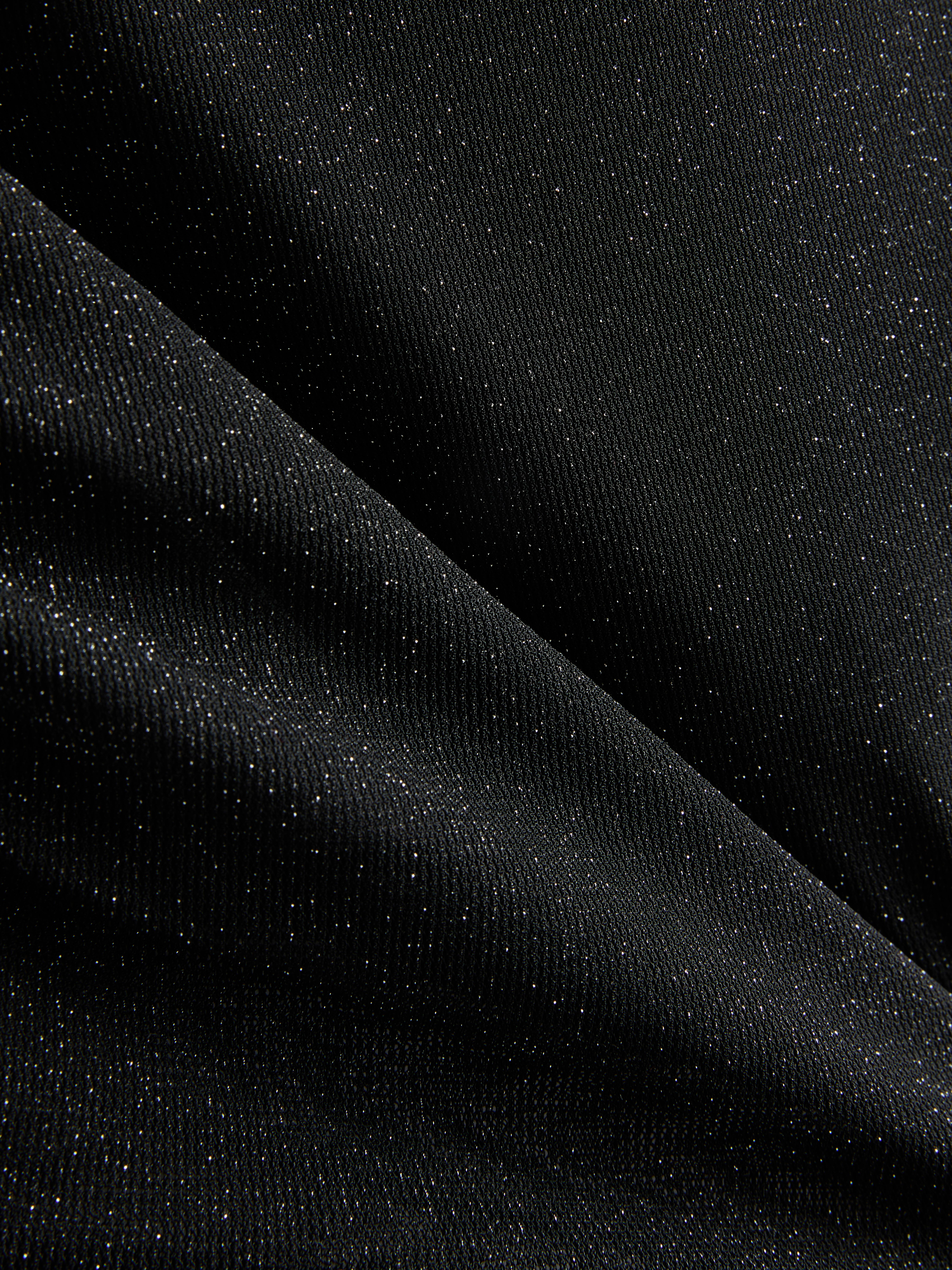 Glitzerndes Bandeau-Top